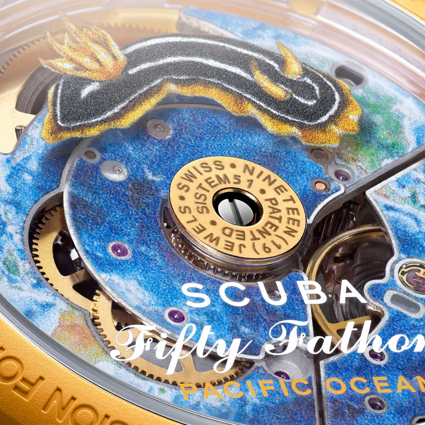 Swatch x Blancpain Scuba Fifty Fathoms Pacific Ocean