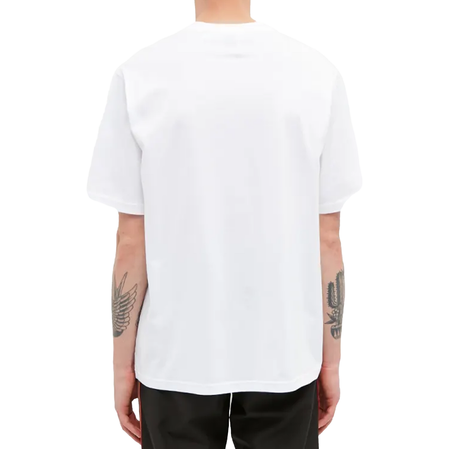 BURBERRY Ganther Multi Logo Tee White