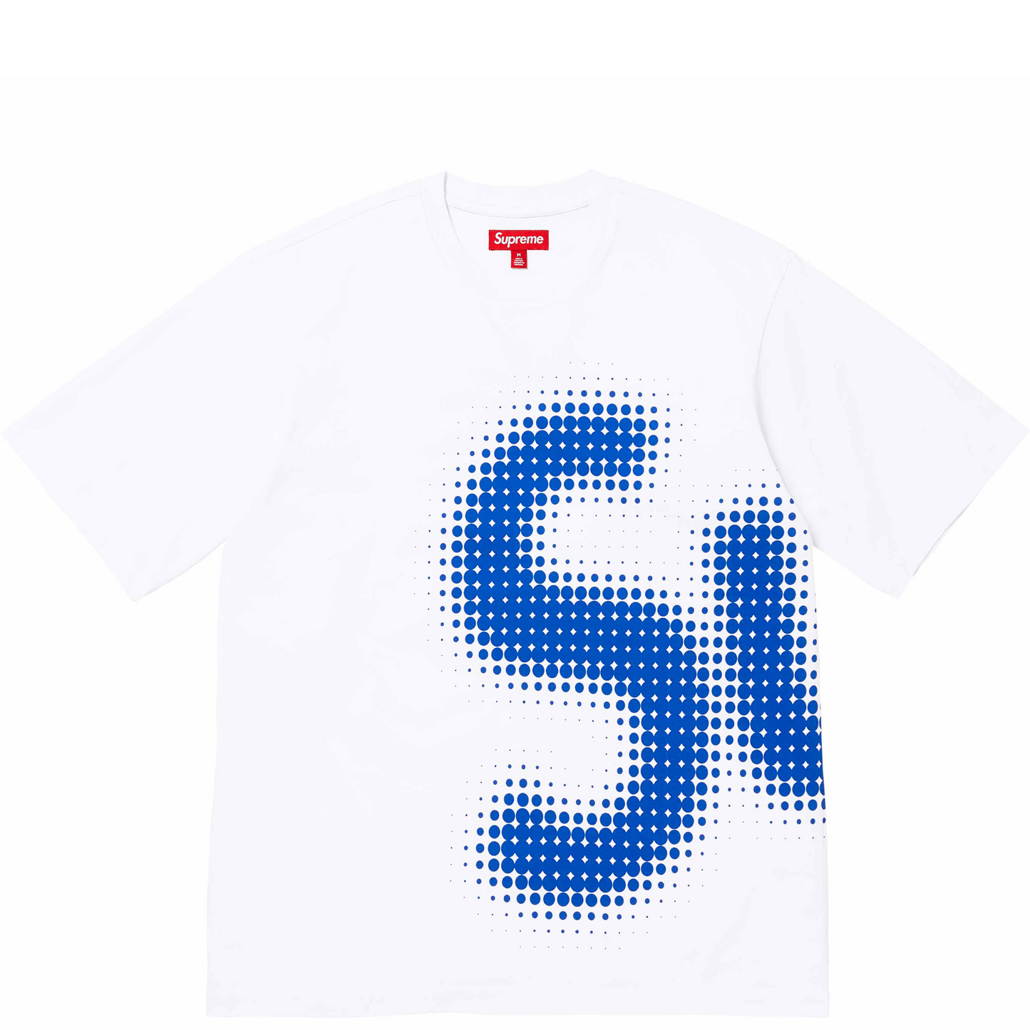 Supreme Halftone Short Sleeve Tee White (SS24)