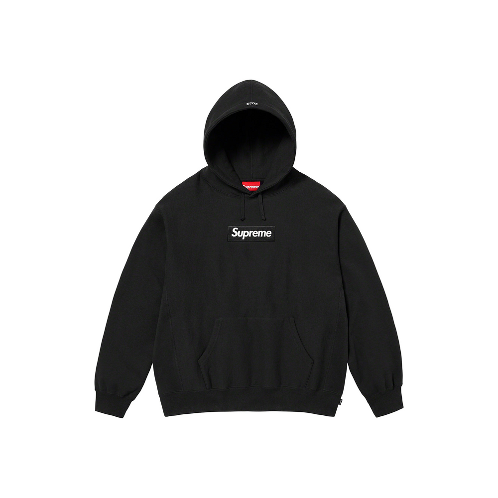 Supreme Box Logo Hoodie Black (FW23)