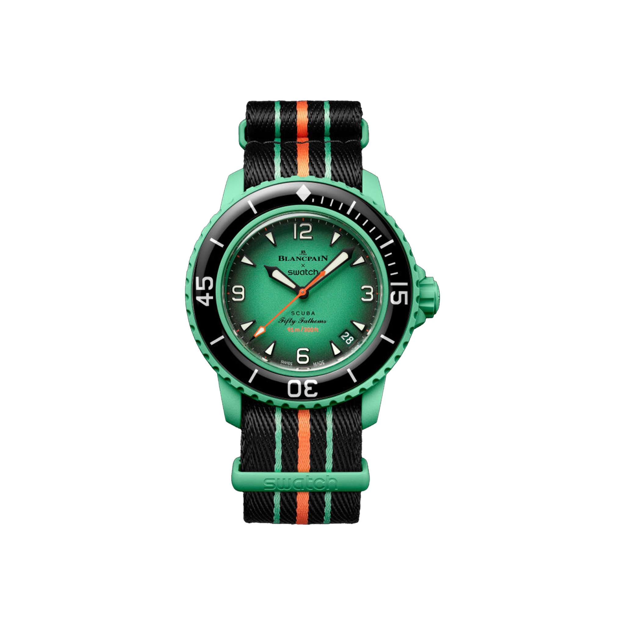 Swatch x Blancpain Scuba Fifty Fathoms Indian Ocean STEALPLUG KL