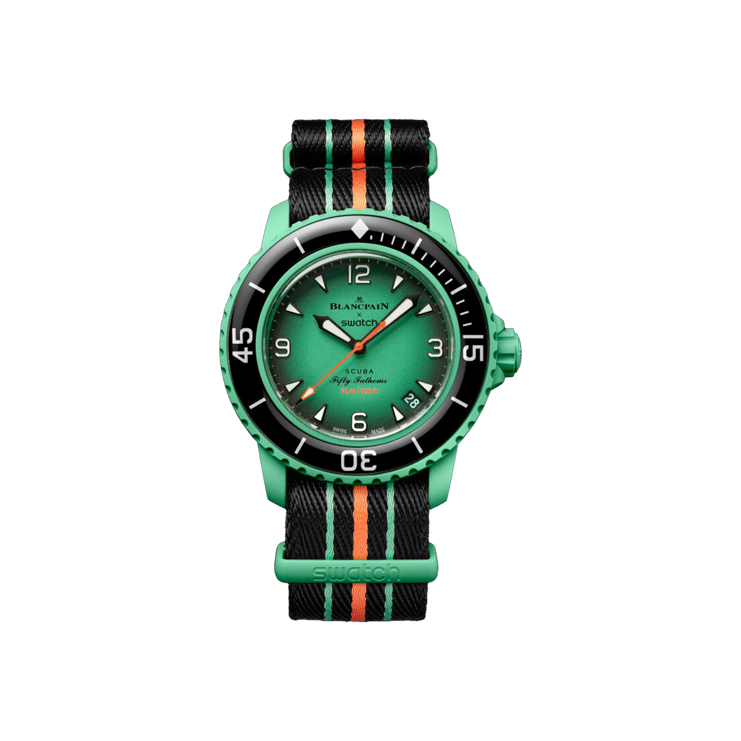 Swatch x Blancpain Scuba Fifty Fathoms Indian Ocean