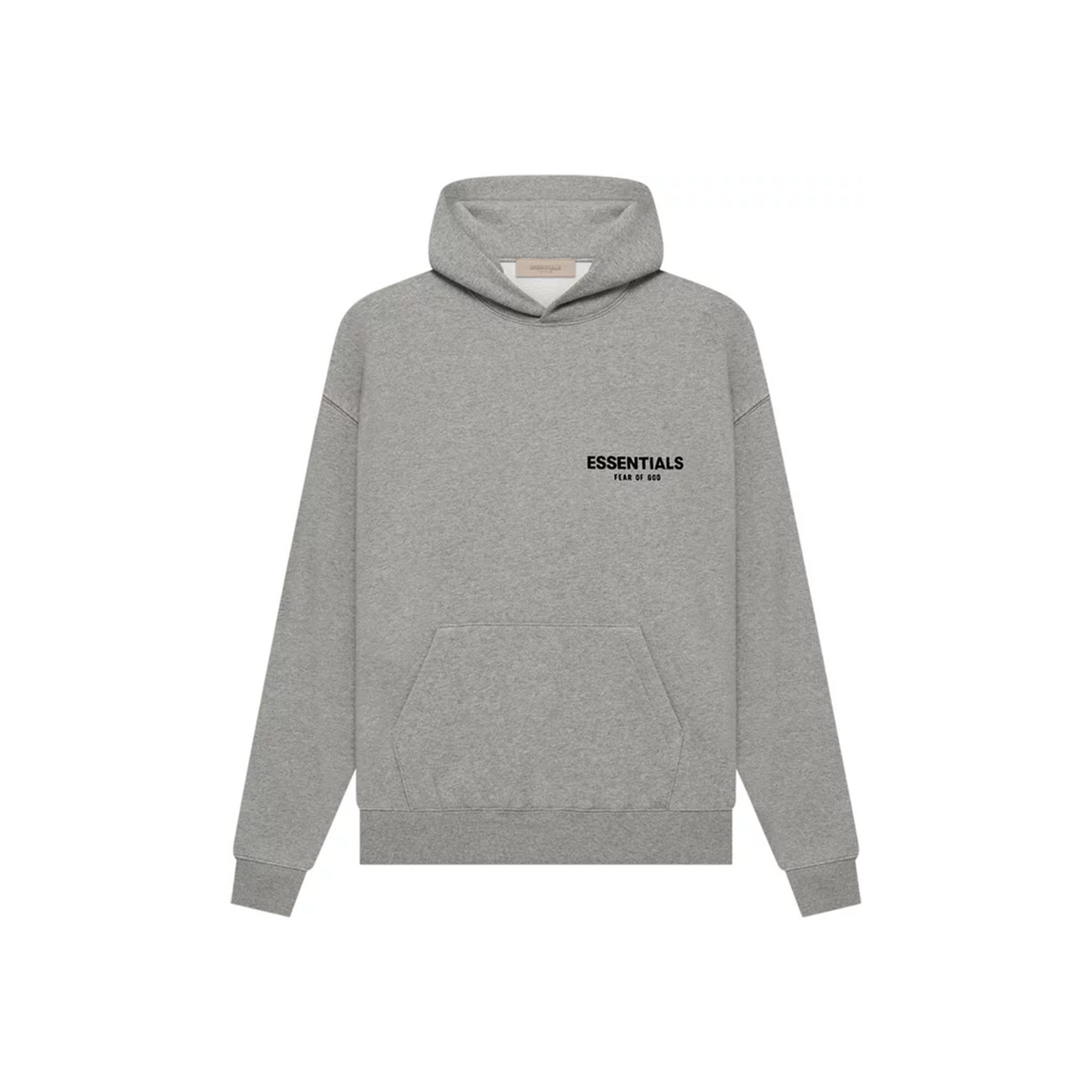 Fear of God Essentials Hoodie Dark Oatmeal (SS22)