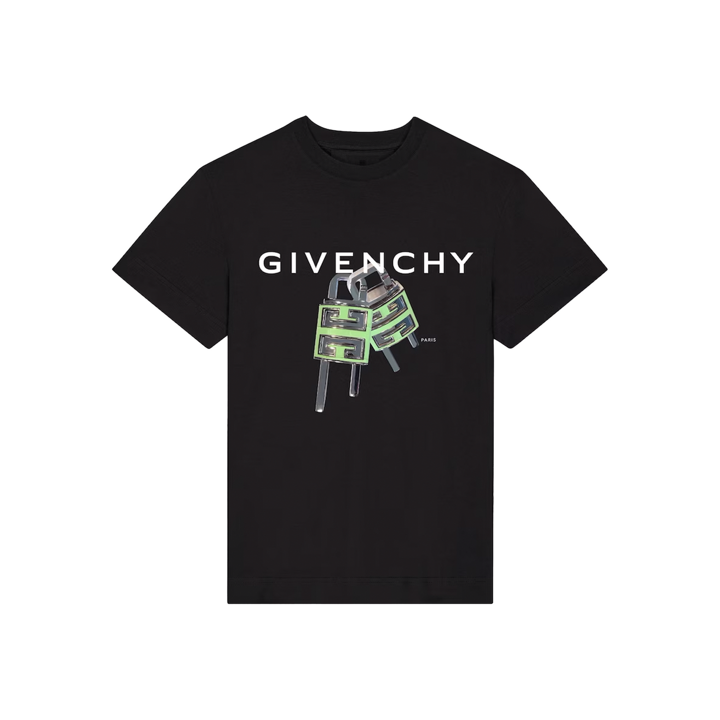 GIVENCHY 4G Padlock Print Tee Black (Slim Fit)