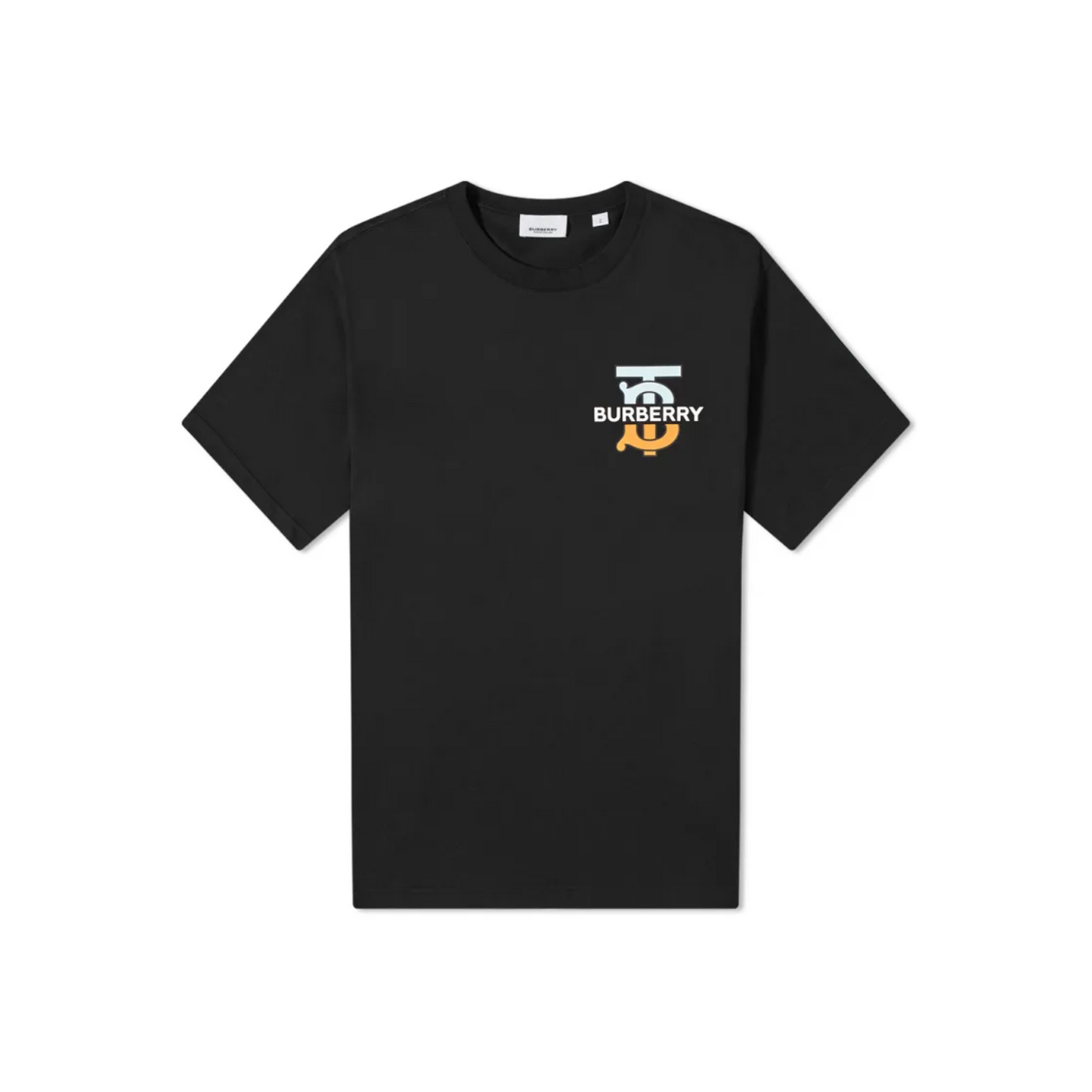 BURBERRY Ganther Multi Logo Tee Black