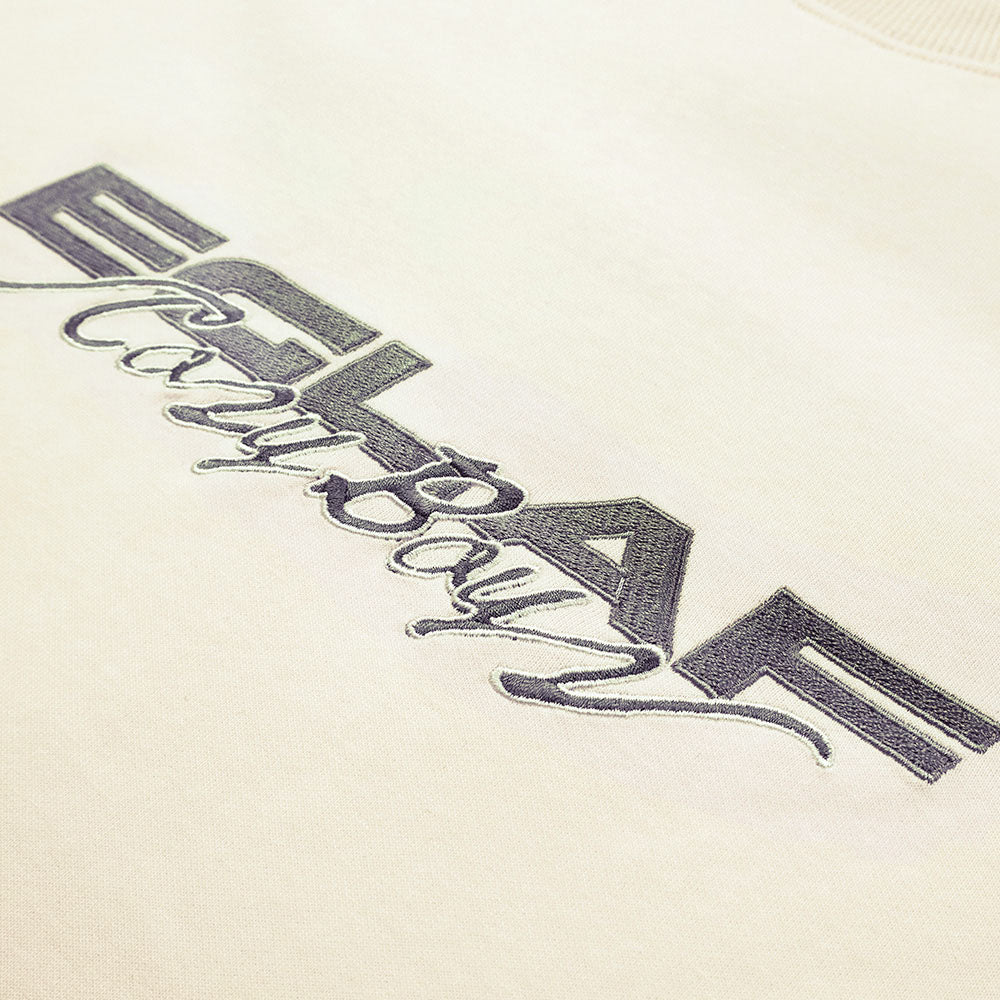 EGLAF EGCB Embroidery Tee Cream White (SS24)
