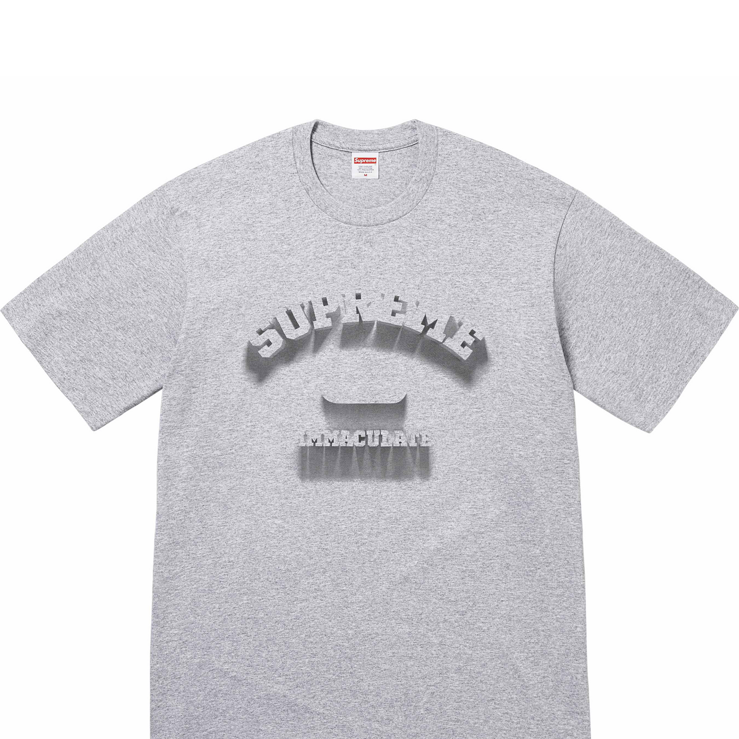Supreme Shadow Tee Heather Grey (SS24)