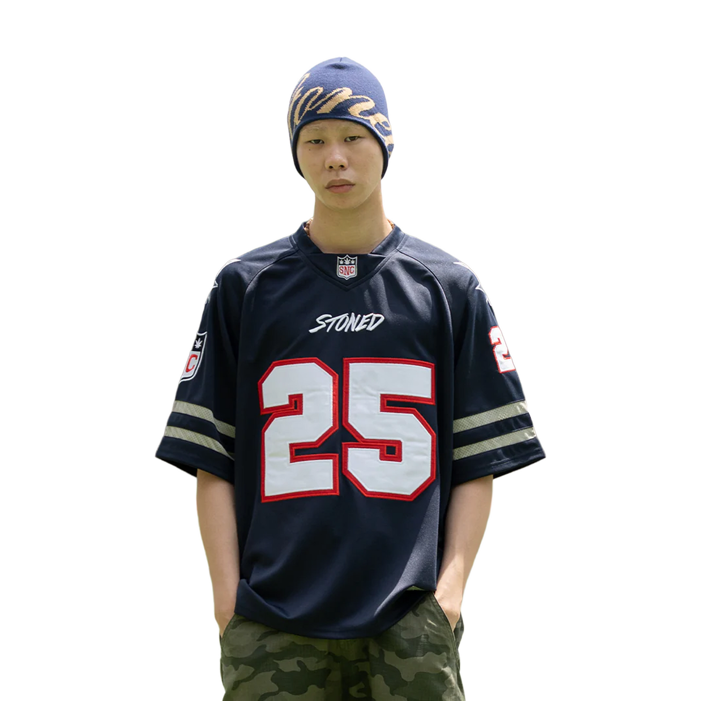 Stoned & Co ® FORCE : NFL Jersey Navy (SS25)