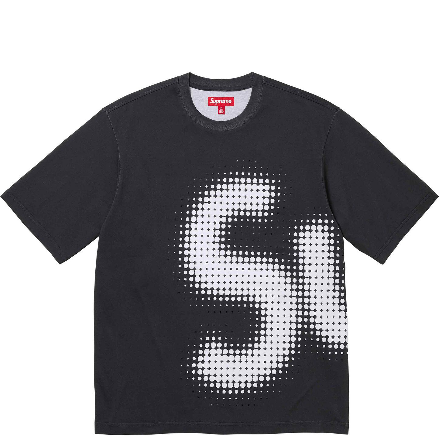 Supreme Halftone Short Sleeve Tee Black (SS24)
