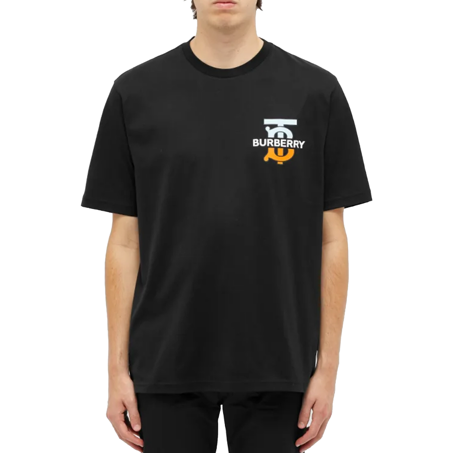 Burberry Ganther Multi Logo Tee Black
