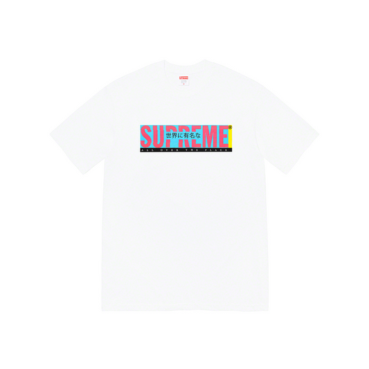 Supreme All Over Tee White (SS22)