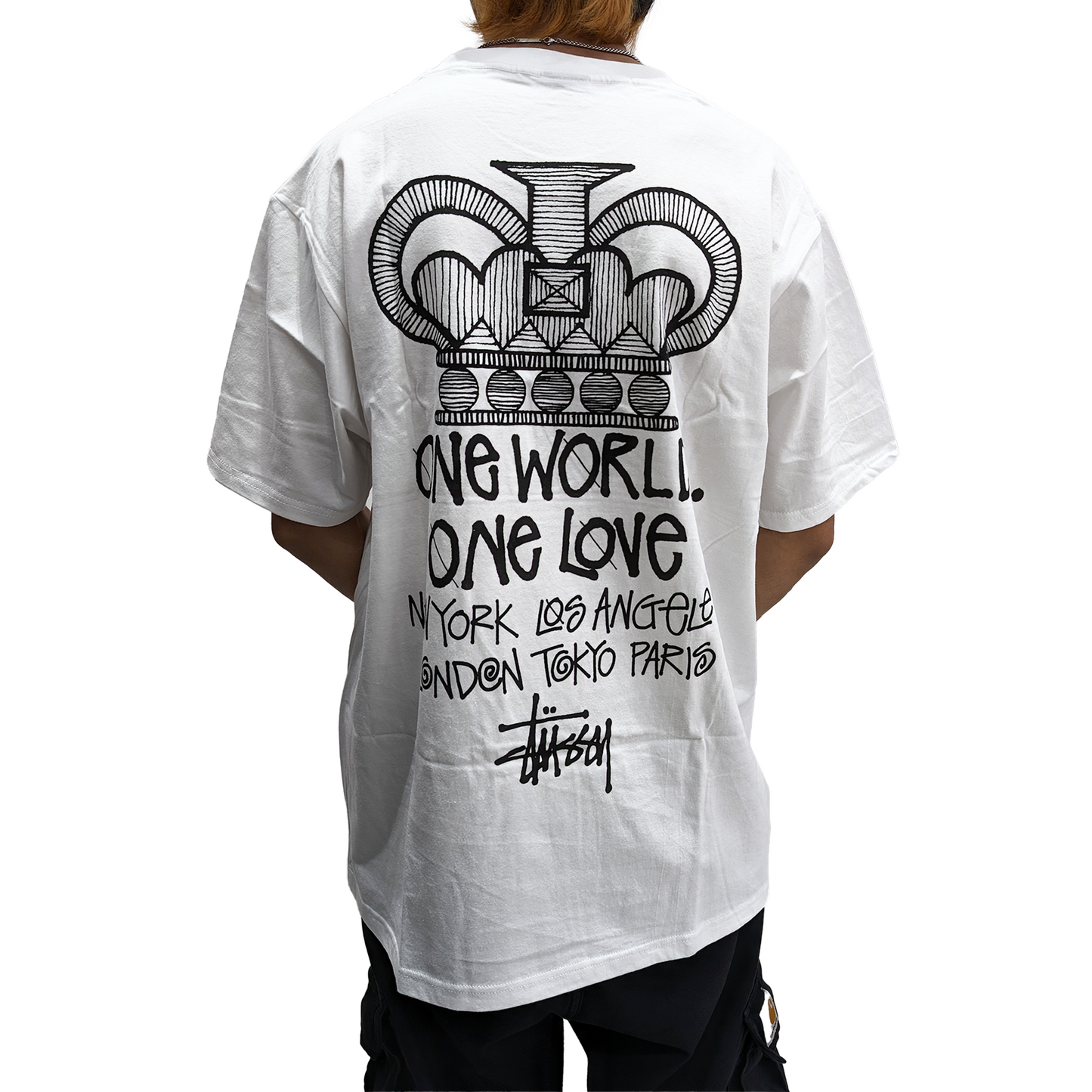 Stüssy One World Tee White