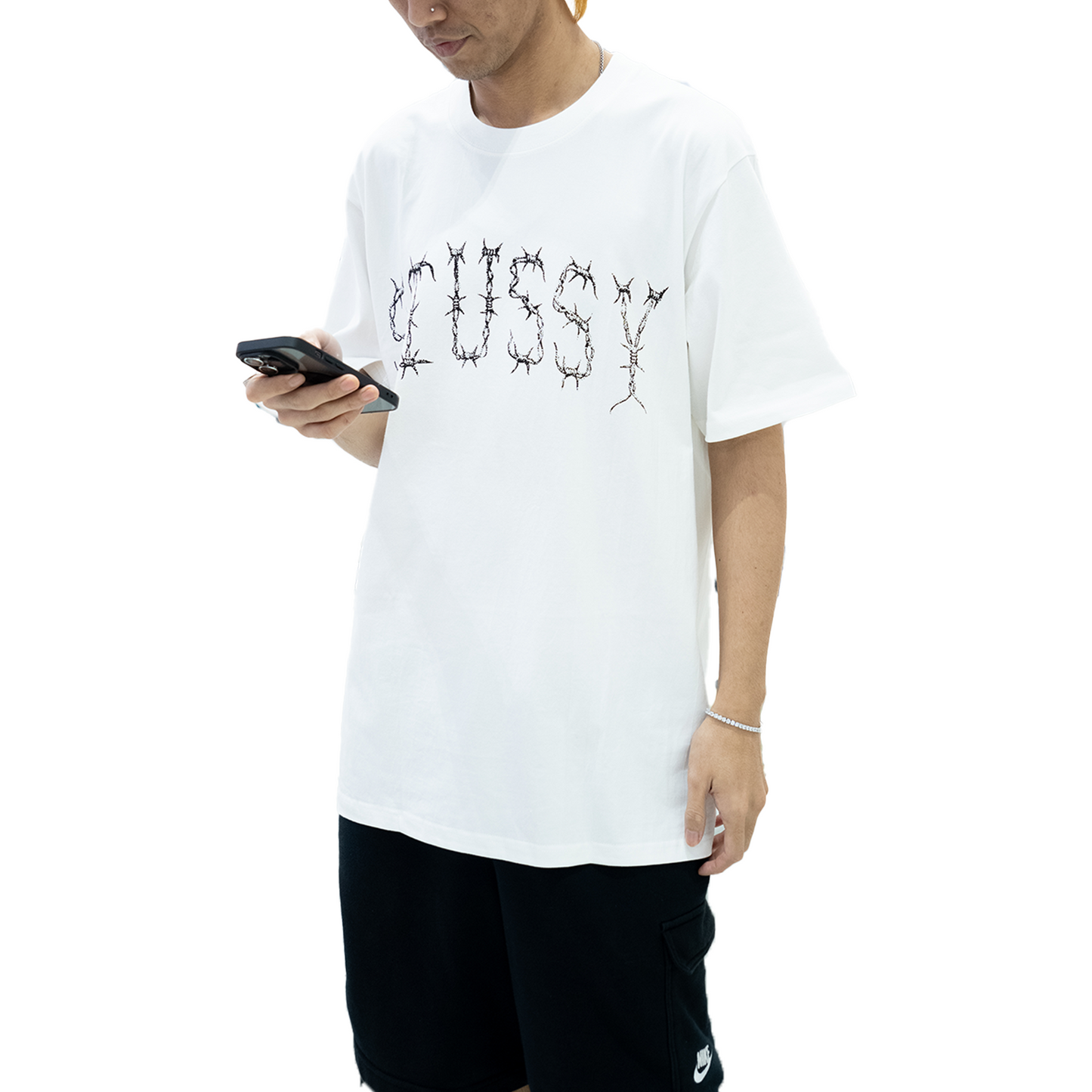 Stüssy Barb Tee White