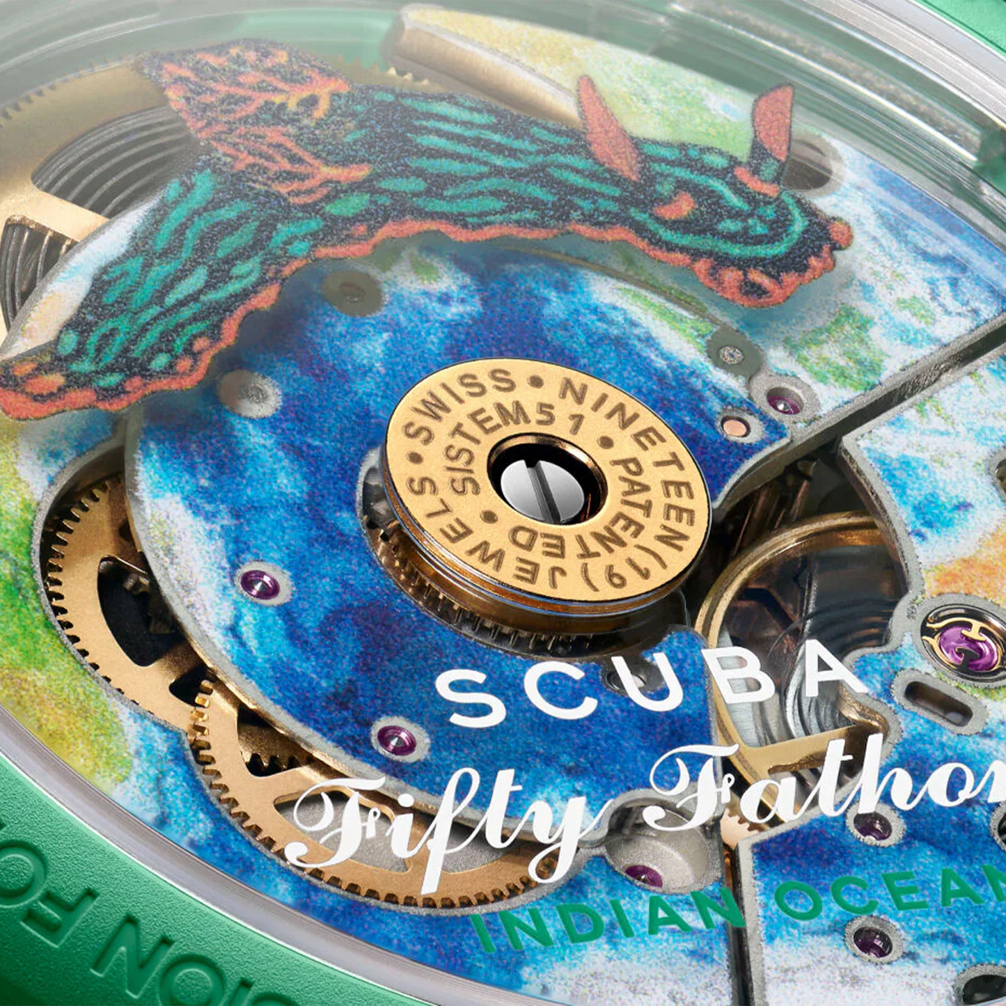 Swatch x Blancpain Scuba Fifty Fathoms Indian Ocean