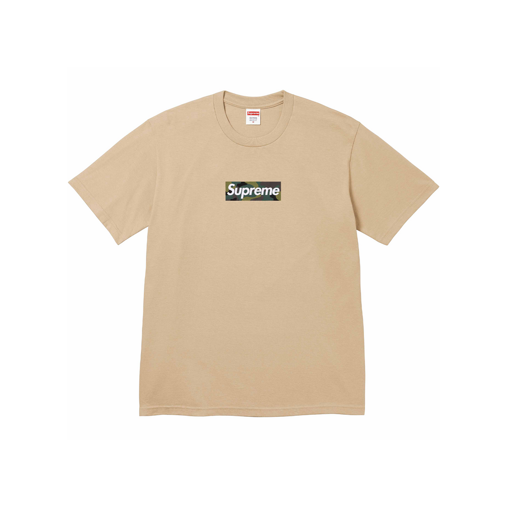 Supreme Box Logo Tee Khaki (FW23)