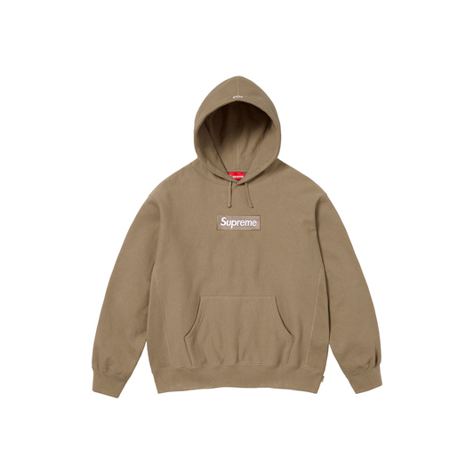 Supreme Box Logo Hoodie Dark Sand (FW23)