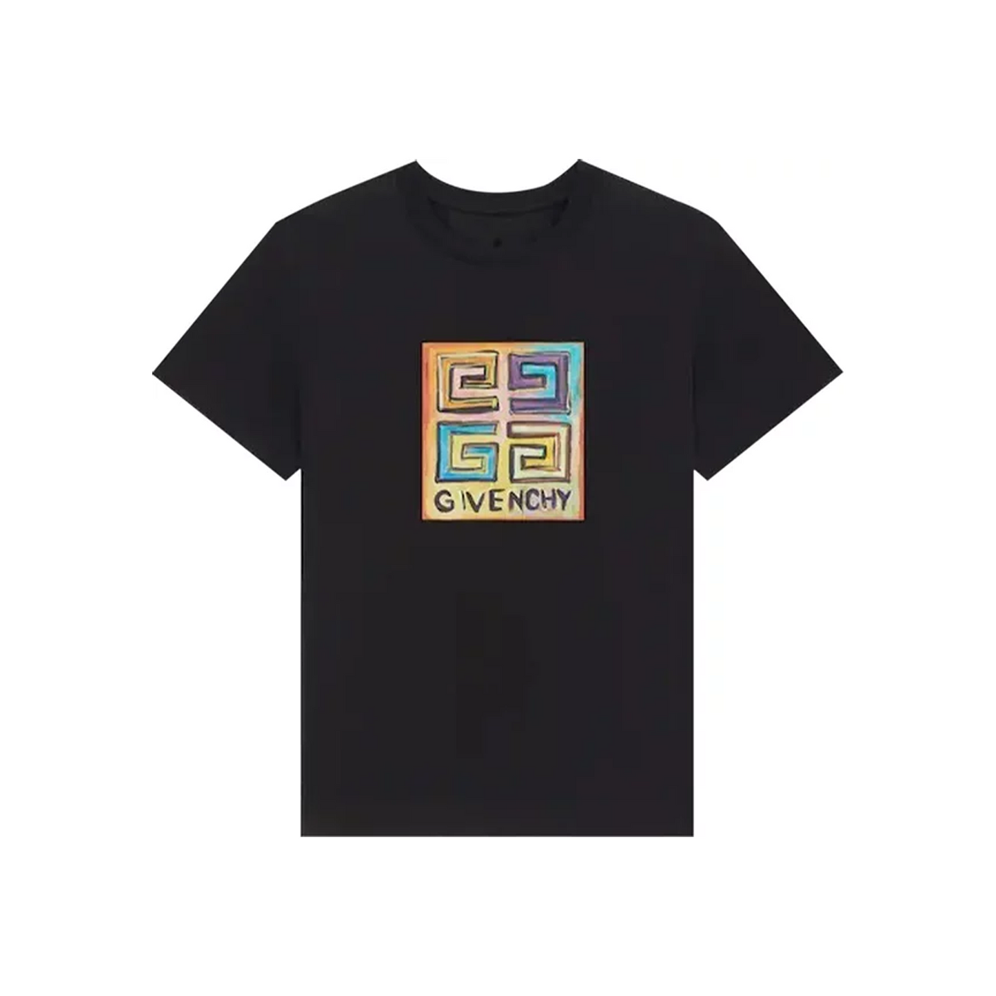 GIVENCHY 4G Sketch Print Tee Black (Slim Fit)
