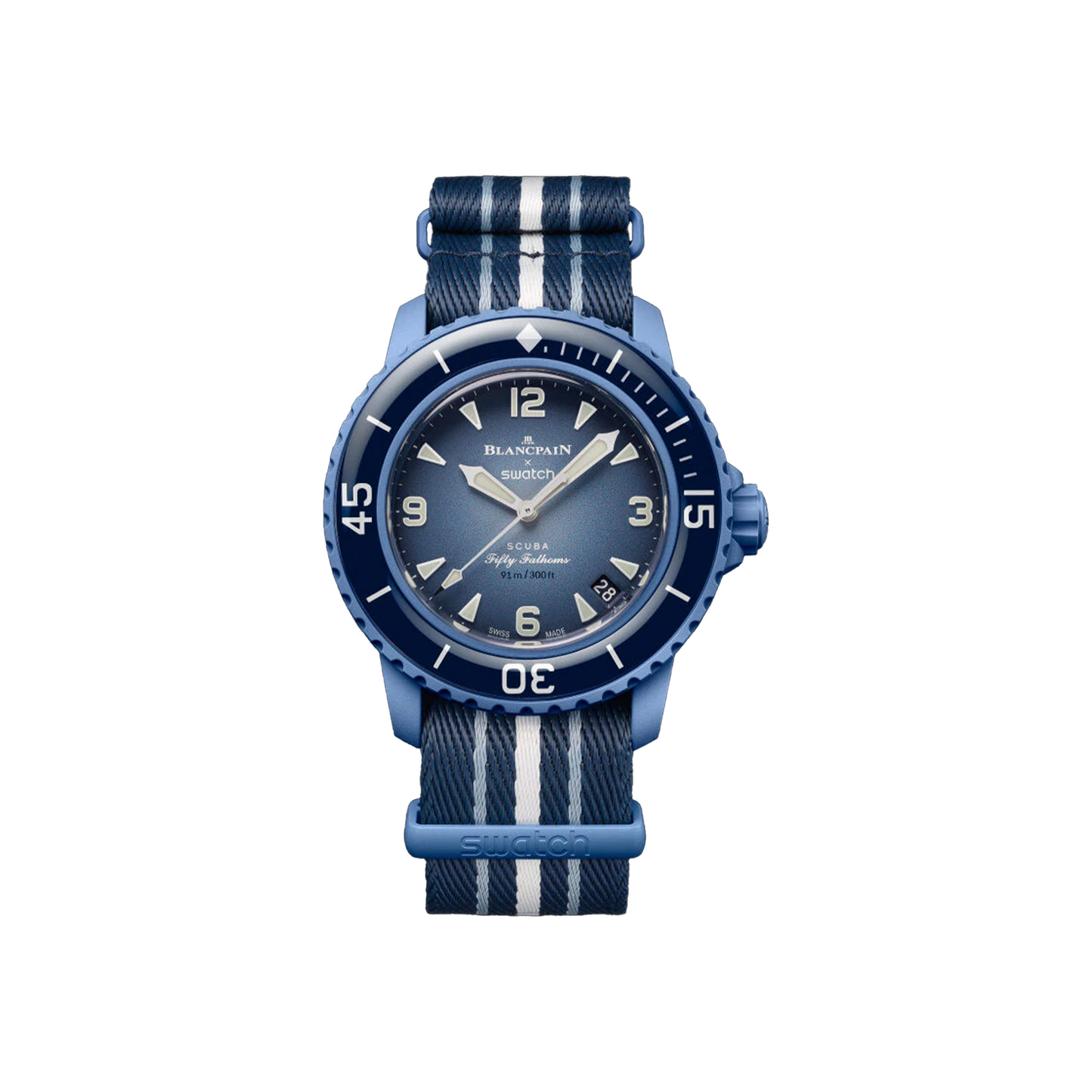 Swatch x Blancpain Scuba Fifty Fathoms Atlantic Ocean