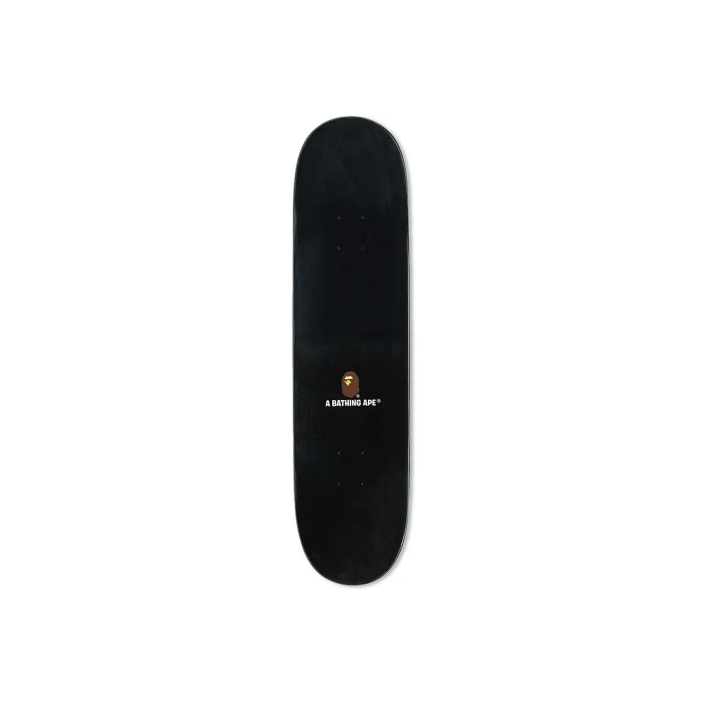 A Bathing Ape Multi Camo Skateboard Black