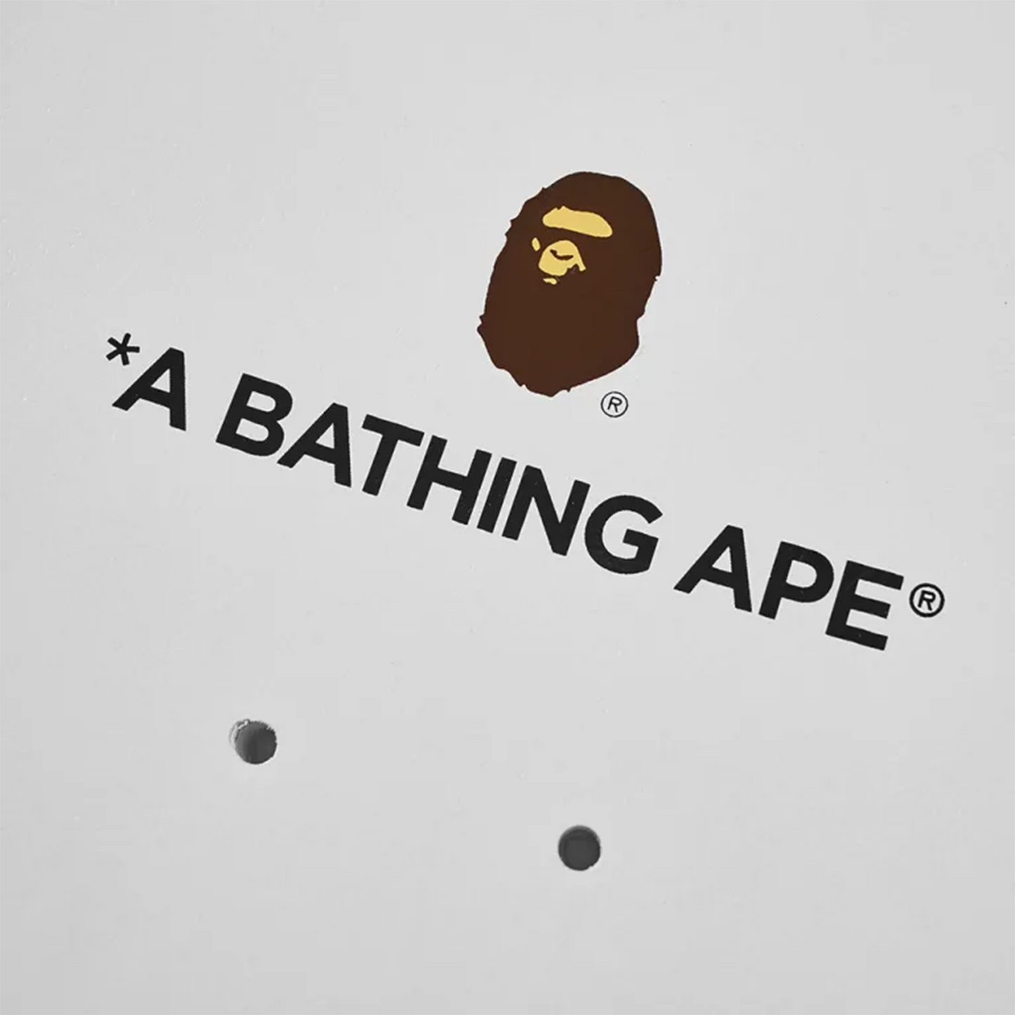 BAPE® Space Camo Skateboard White