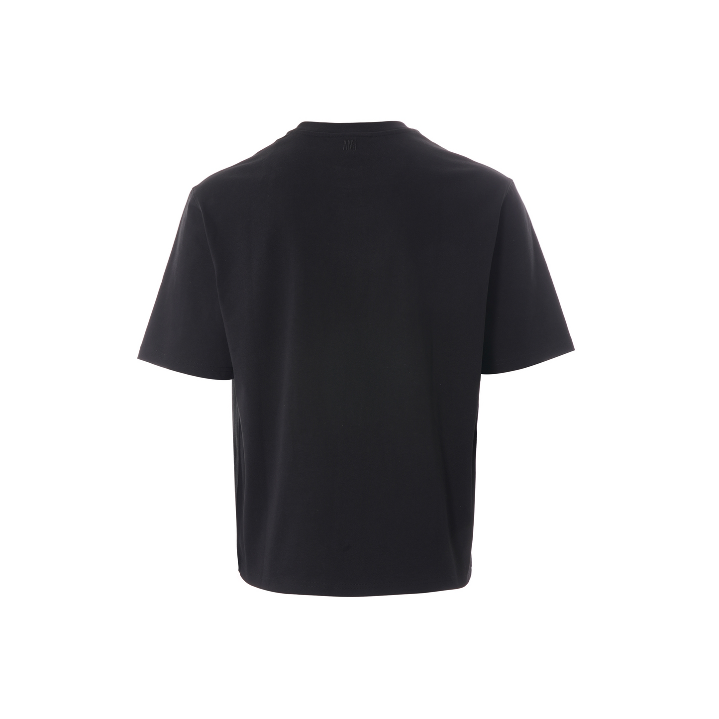 AMI PARIS De Coeur Chain Stitch Tee Black (FW20)