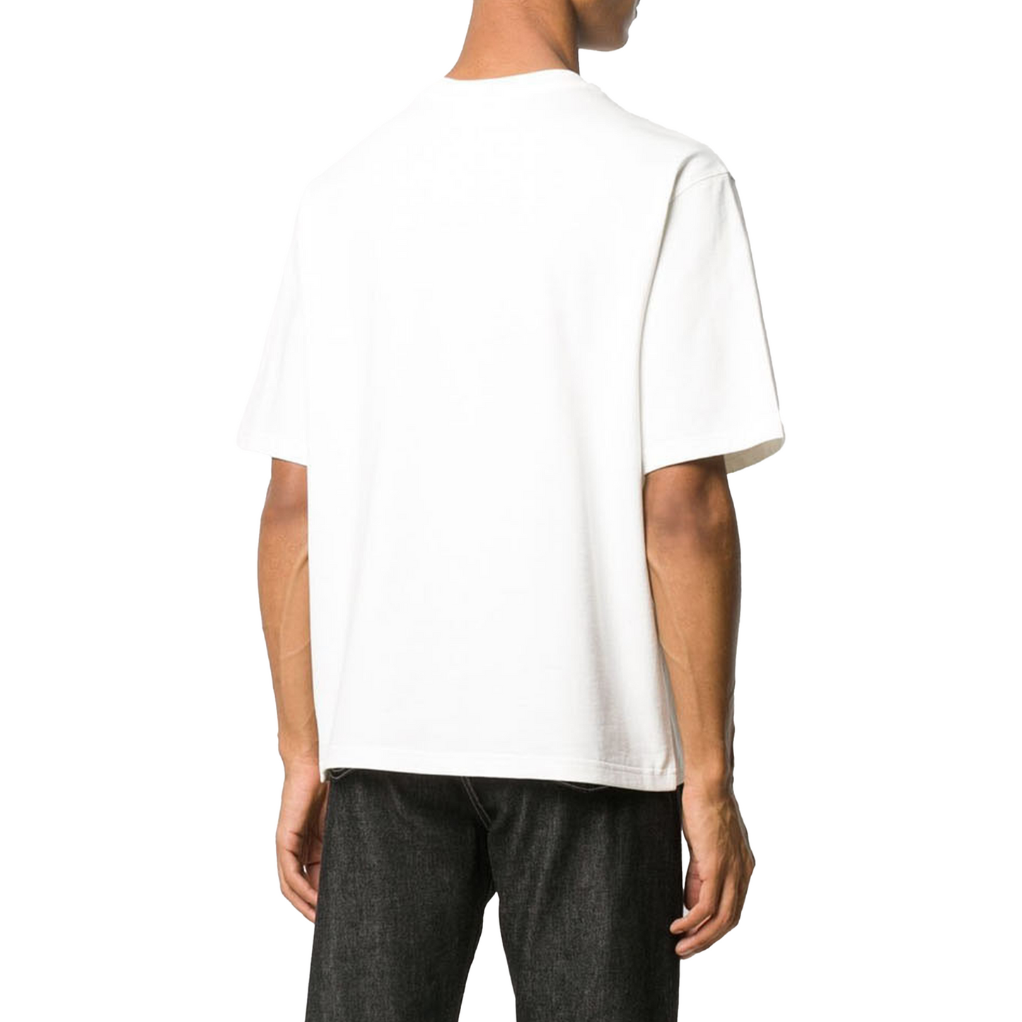 AMI PARIS De Coeur Chain Stitch Tee White (FW20)