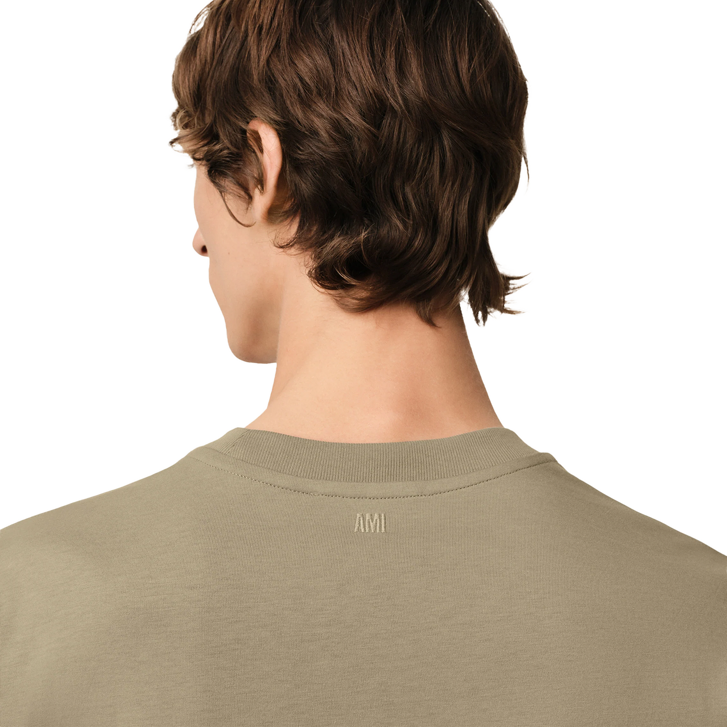 AMI PARIS Off-White Ami de Coeur Tee Laurel (SS25)