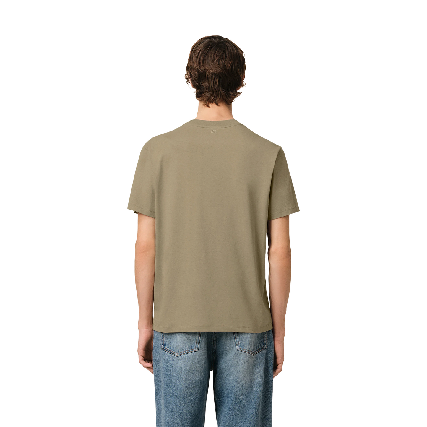 AMI PARIS Off-White Ami de Coeur Tee Laurel (SS25)