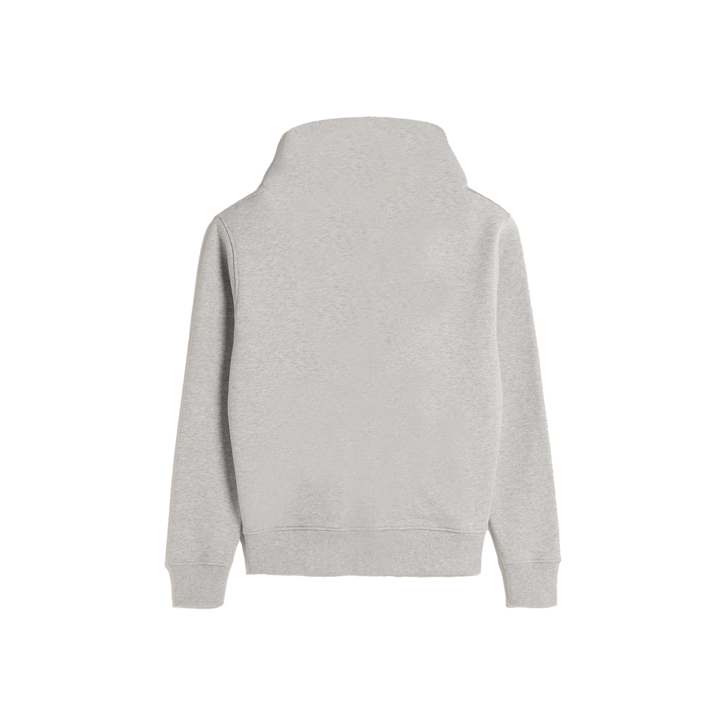 AMI PARIS Ami De Coeur Zipped Hoodie Heather Ash Grey (SS24)