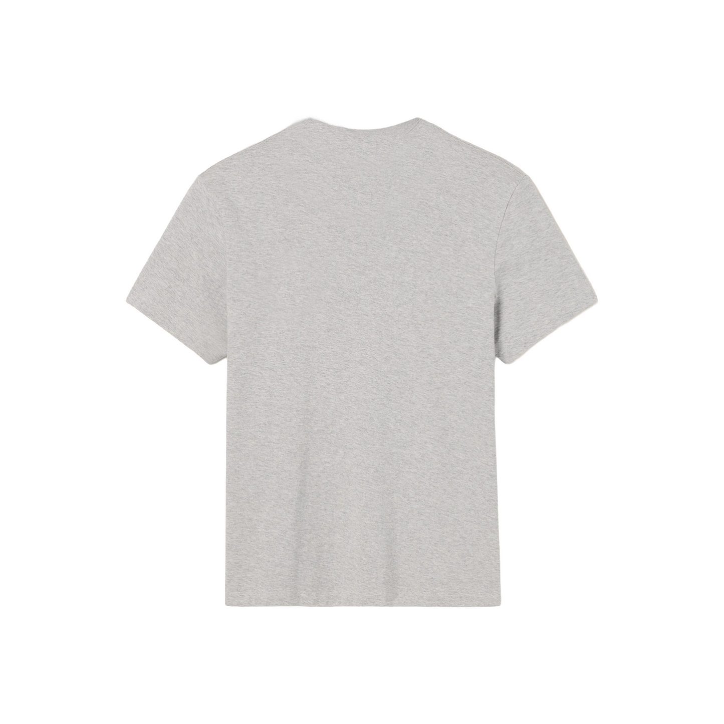 AMI PARIS Classic Fit Ami De Coeur Tee Heather Grey/Red (SS24)