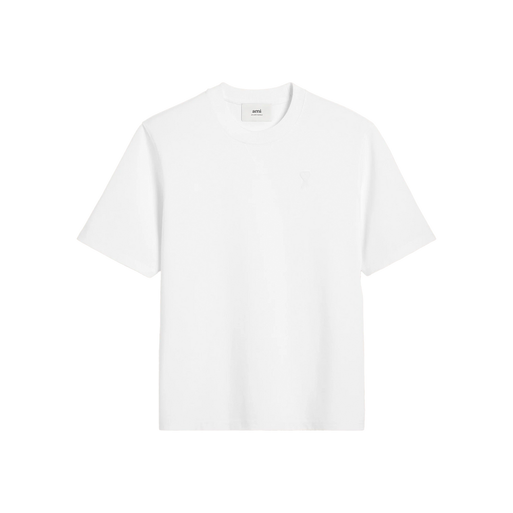 AMI PARIS De Coeur Heavy Jersey Tee White (FW24)