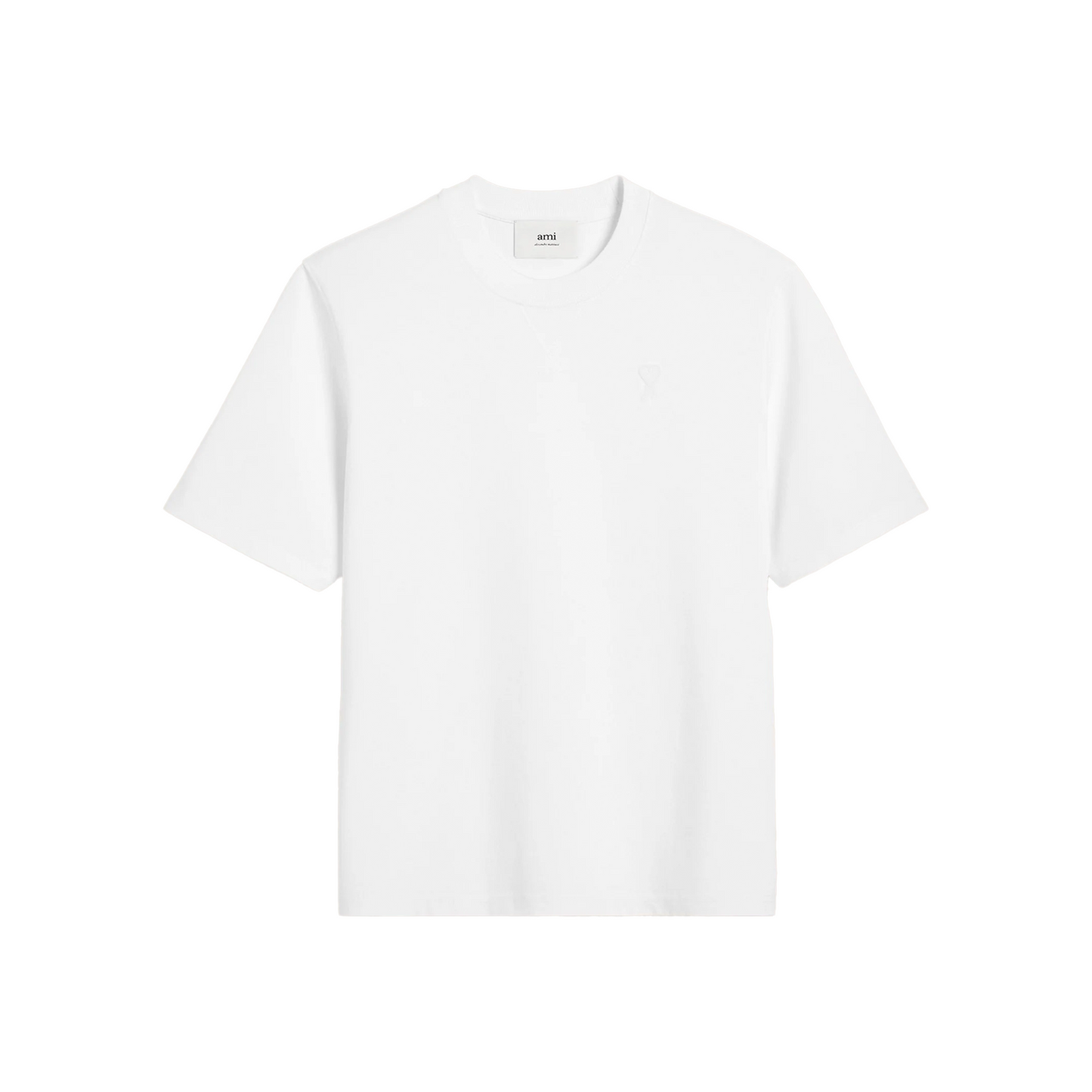 AMI PARIS De Coeur Heavy Jersey Tee White (FW24)