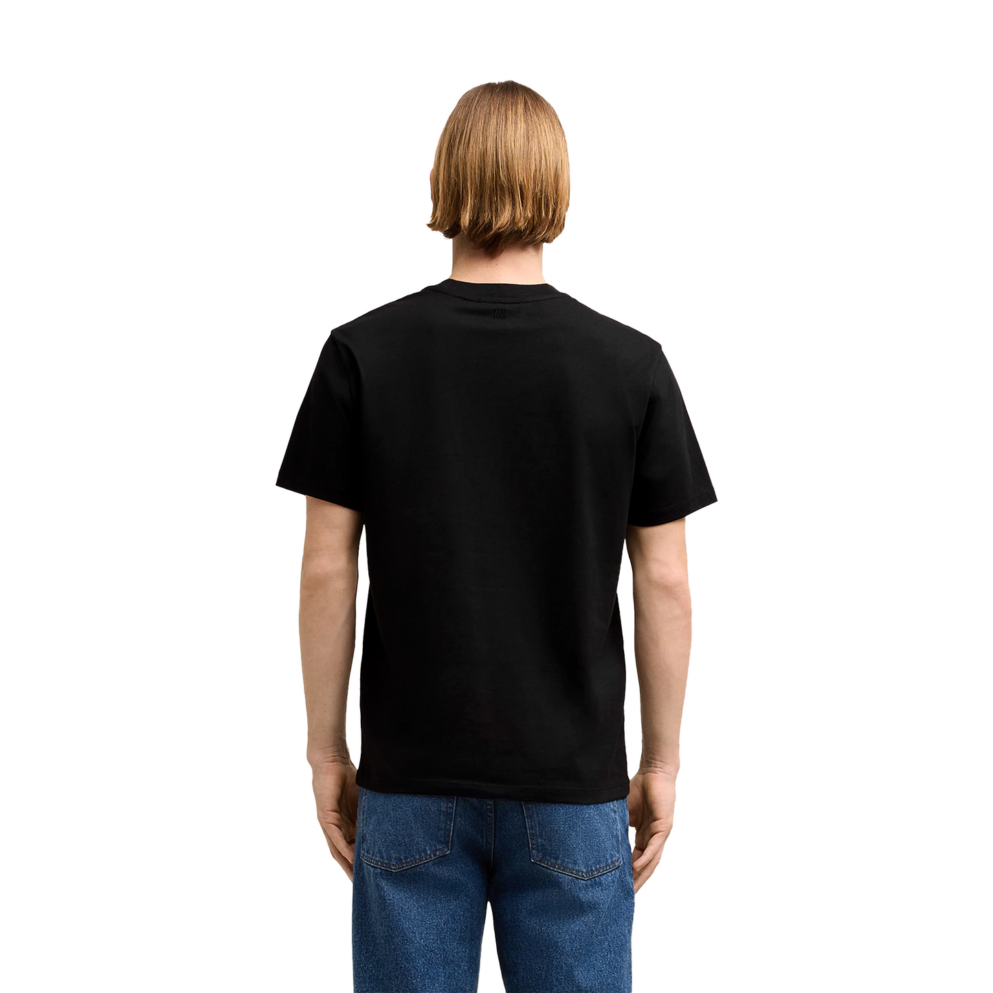 AMI PARIS De Coeur Jersey Tee Black (FW24)