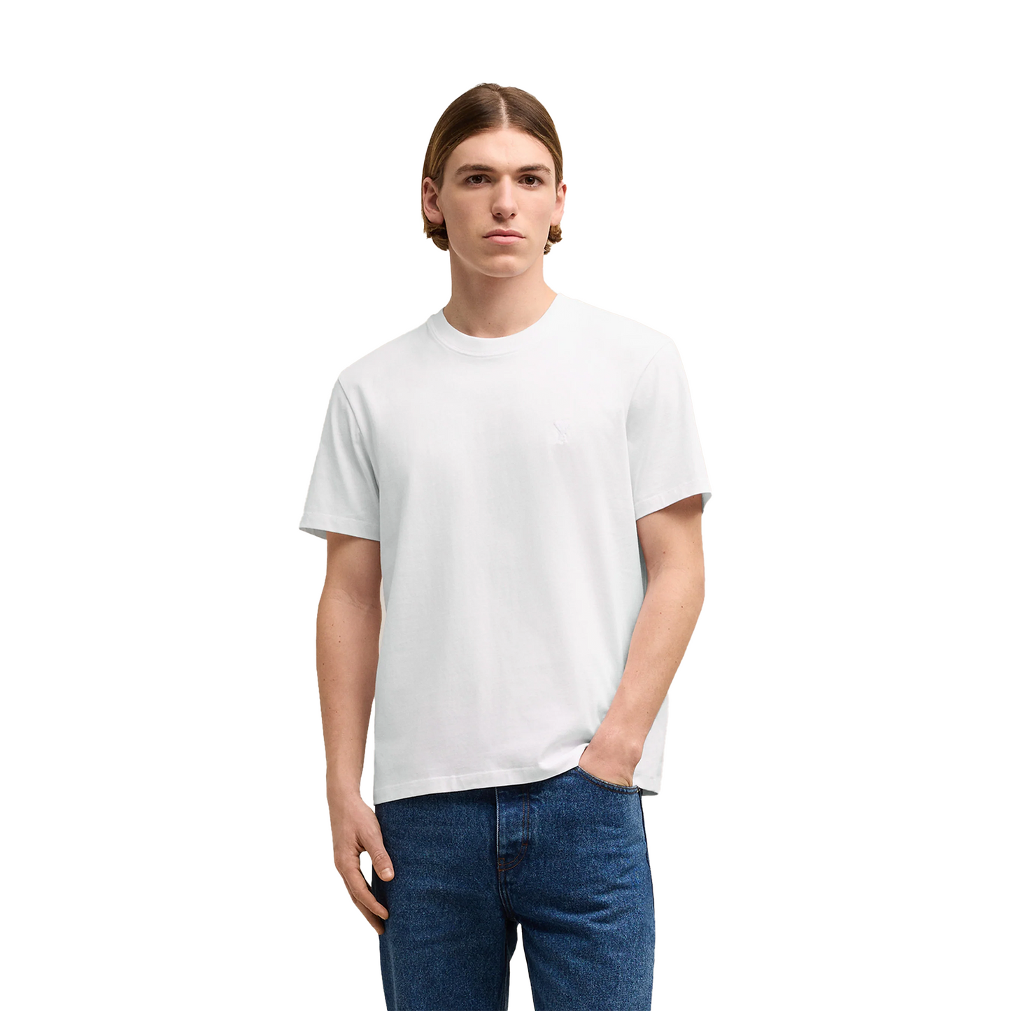 AMI PARIS De Coeur Jersey Tee White (FW24)