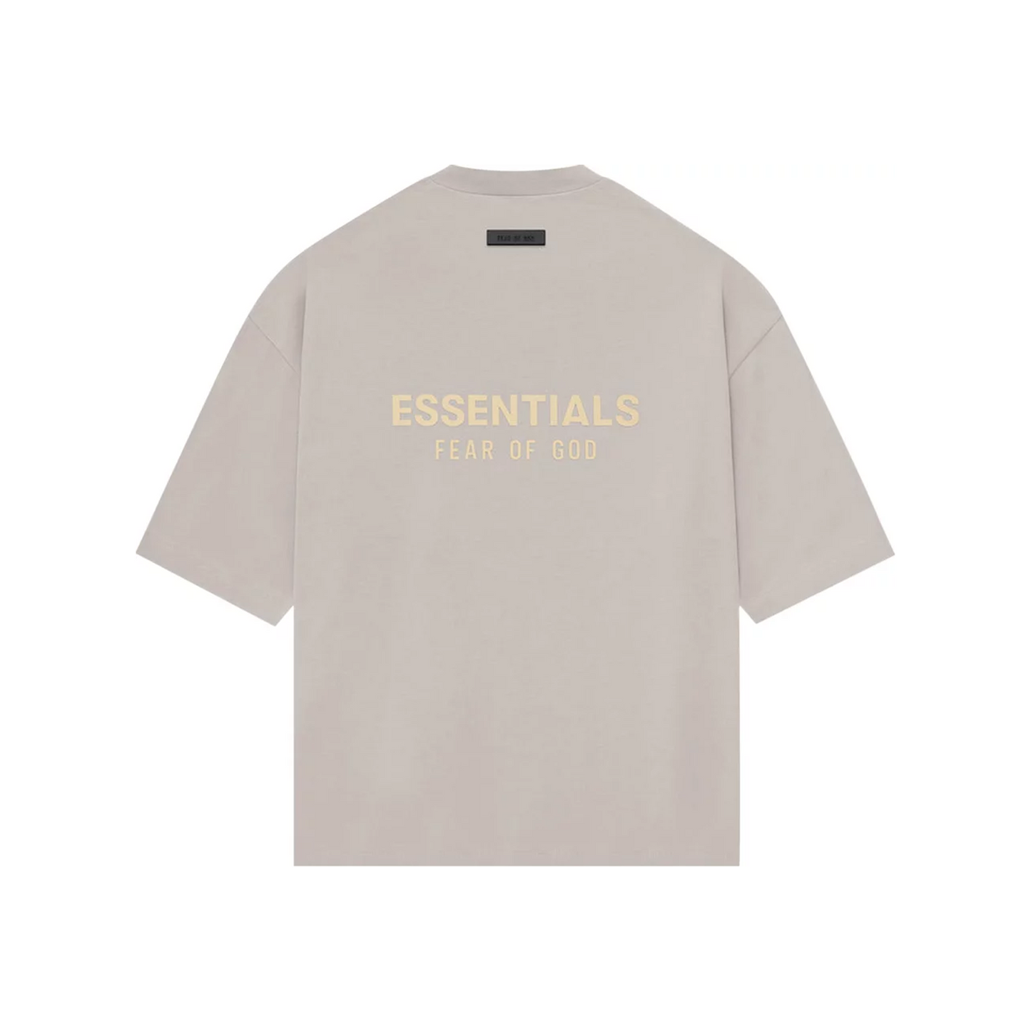 Fear of God Essentials V-Neck Tee Silver Cloud (SS24)