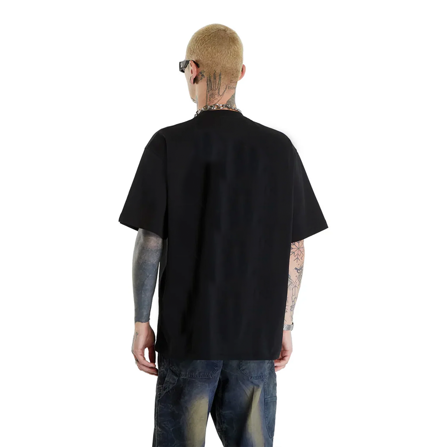 BAPE ABC Camo Big Ape Head Tee Black/Pink (SS21)