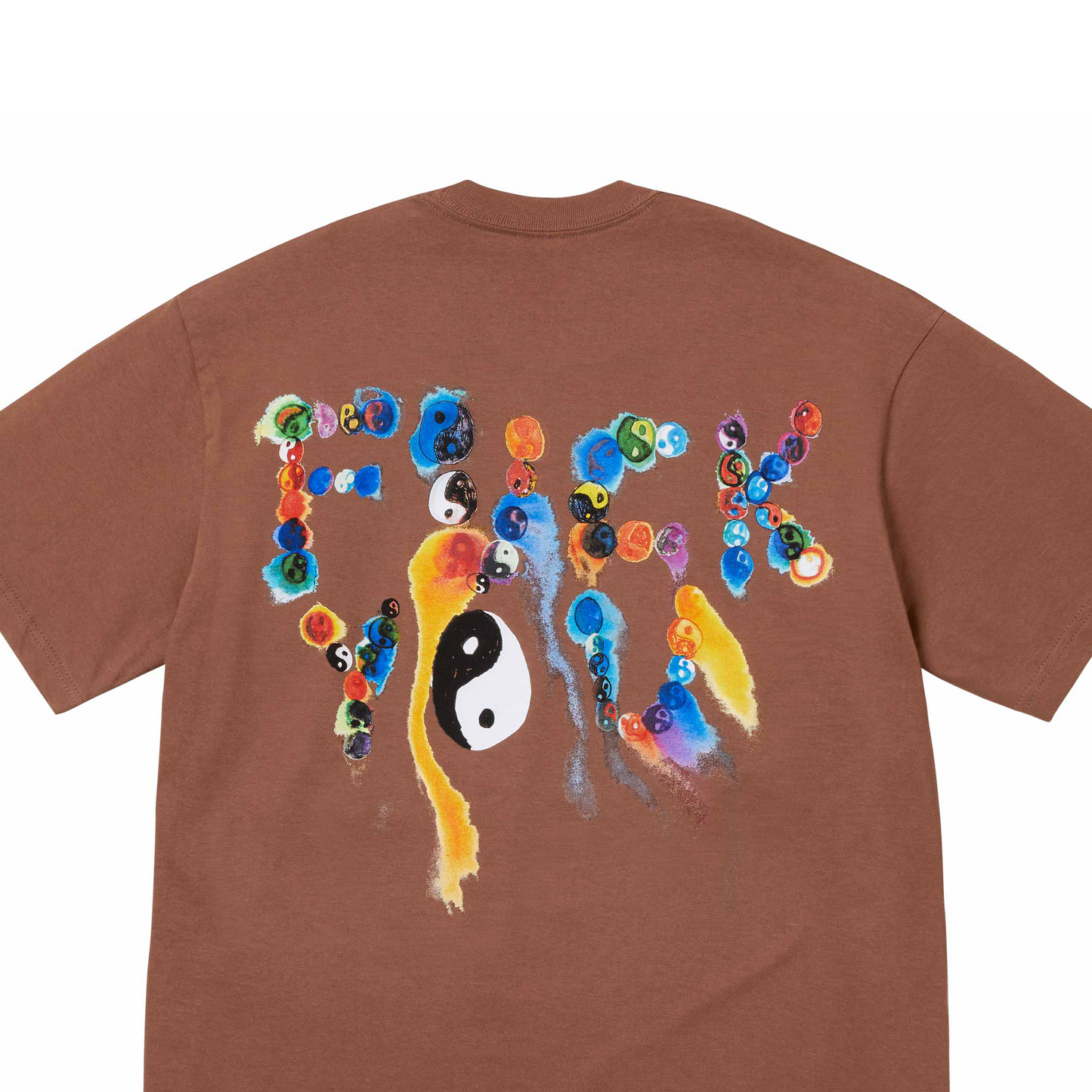 Supreme Yin Yang Tee Brown (FW23)