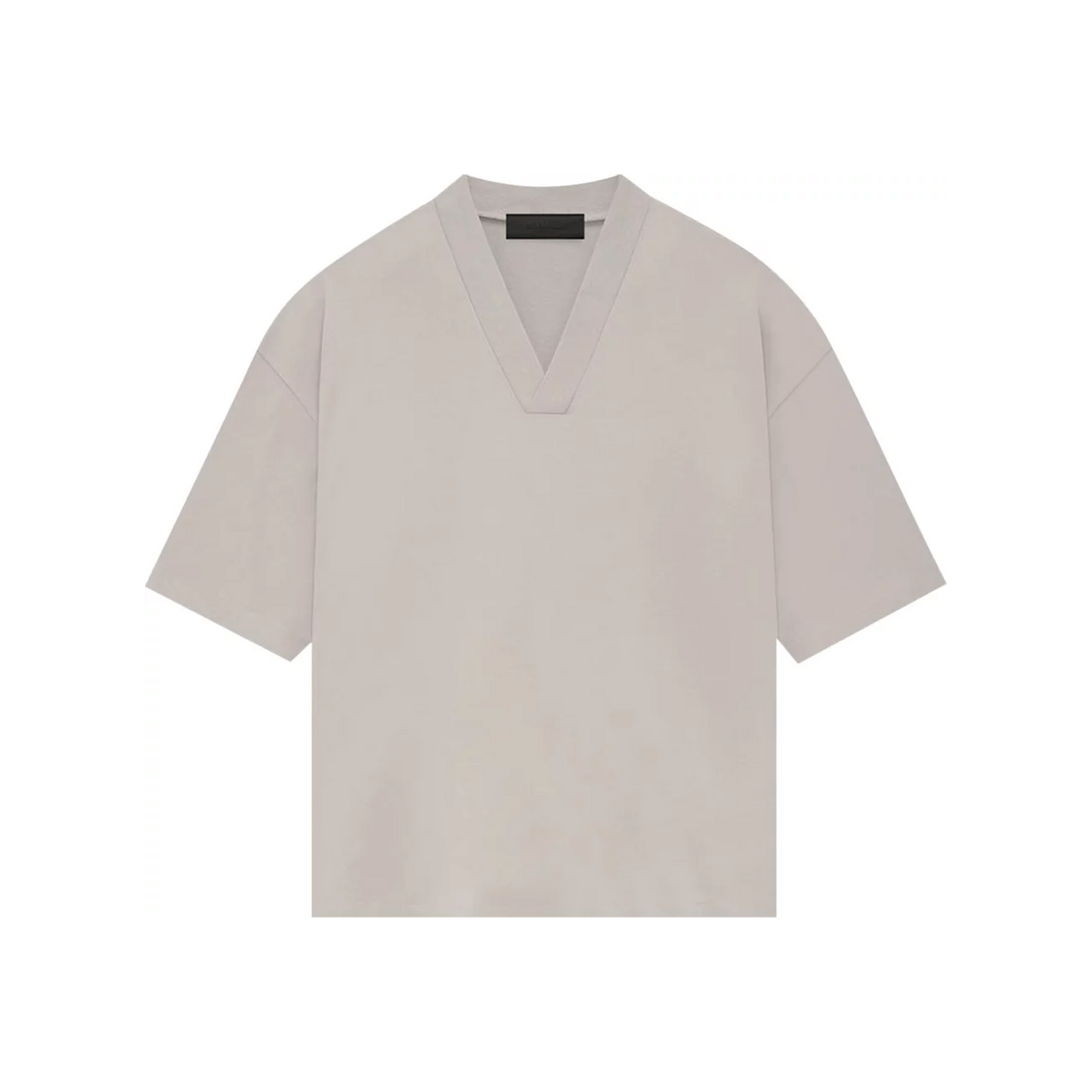 Fear of God Essentials V-Neck Tee Silver Cloud (SS24)