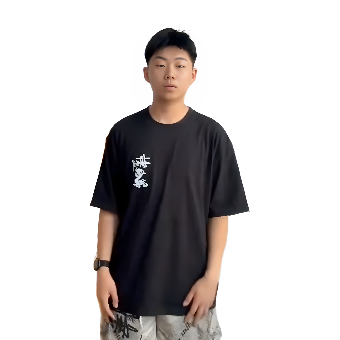 Stüssy Double Dragon Pigment Dyed Tee Black (SS25)
