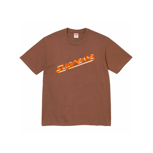 Supreme Banner Tee Brown (FW23)