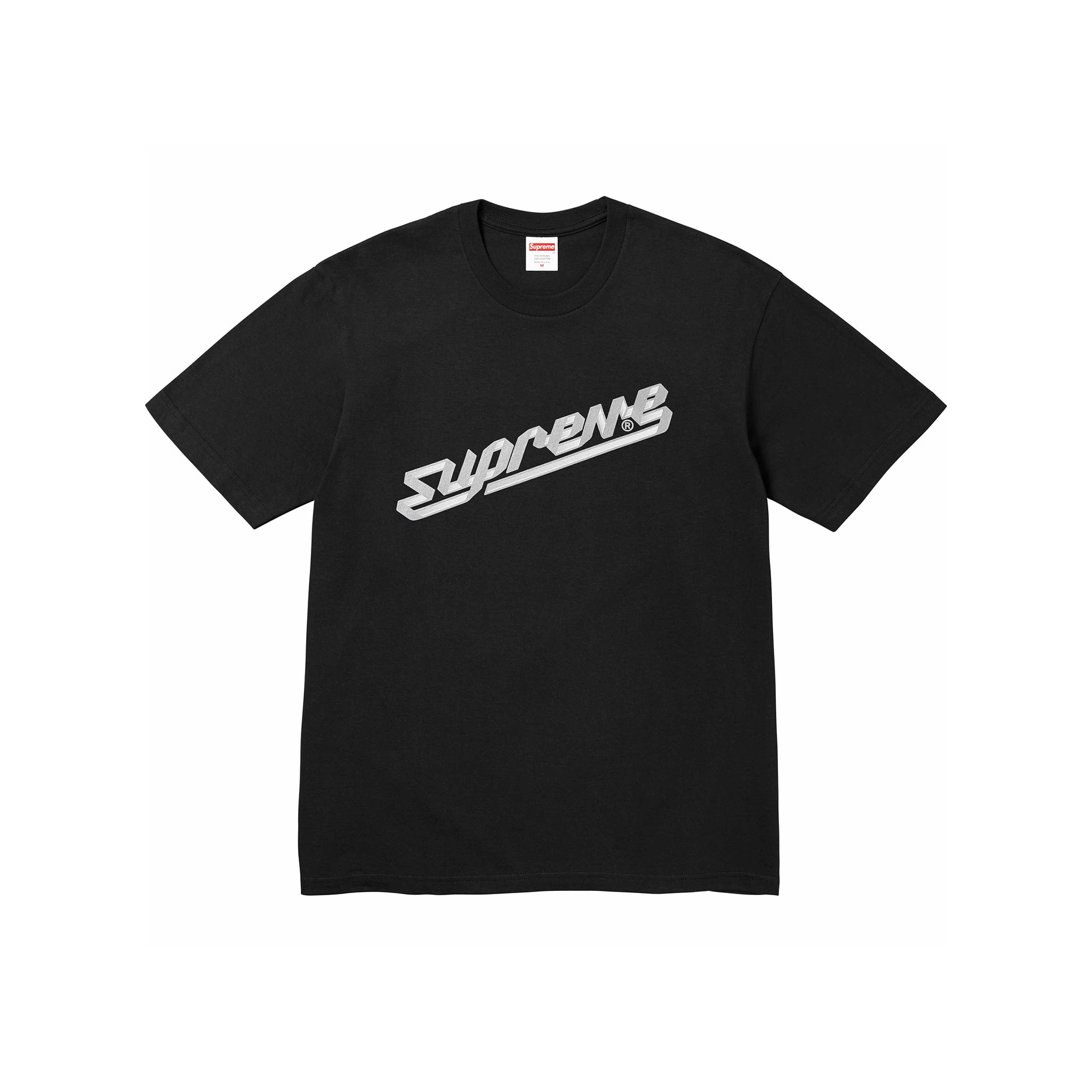 Supreme Banner Tee Black – STEALPLUG KL