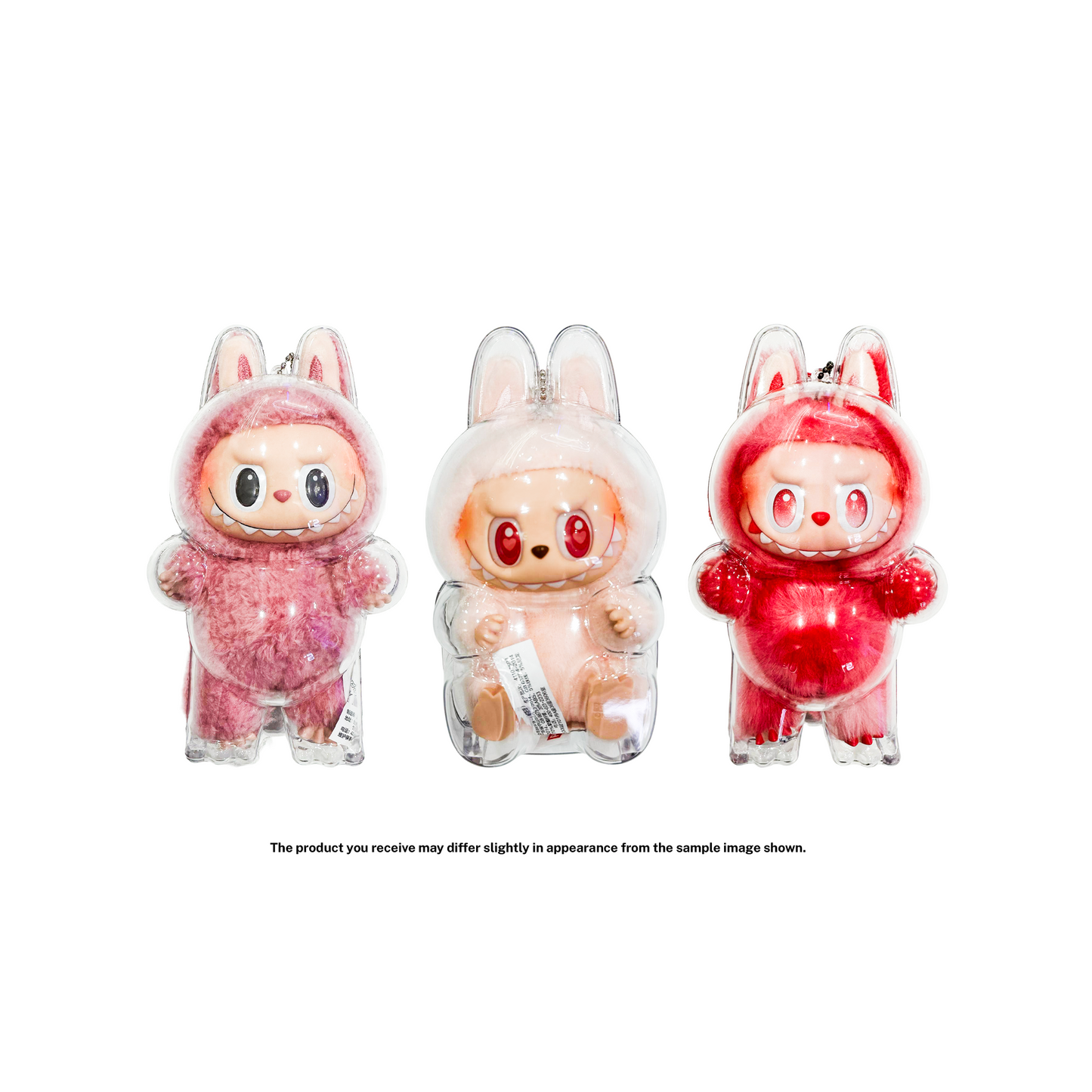 POP MART LABUBU THE MONSTERS - Transparent Acrylic Blind Box Protective Case