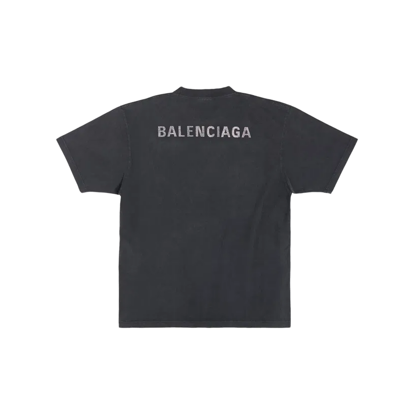 BALENCIAGA Back Large Fit Tee Black (FW23)