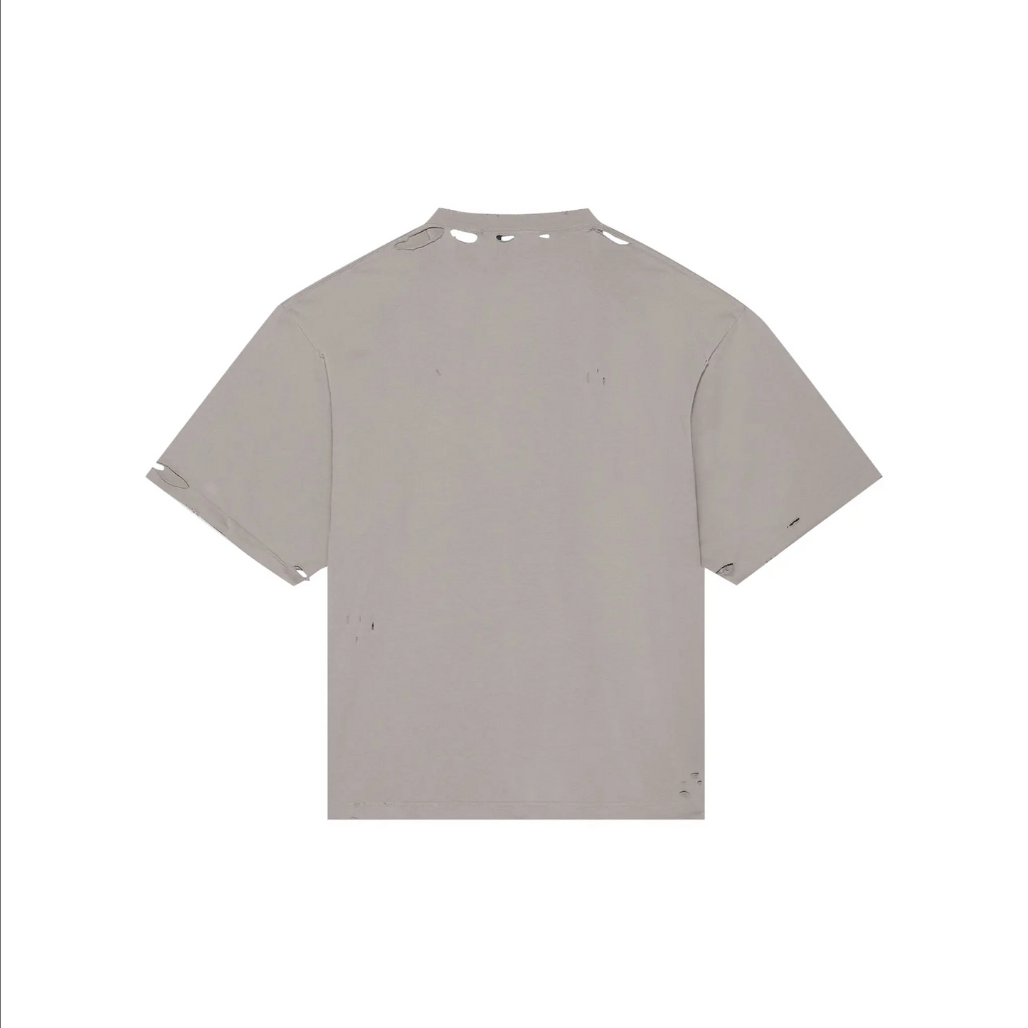 BALENCIAGA Blurry Wide Fit Tee Steel Grey/Black (FW21)