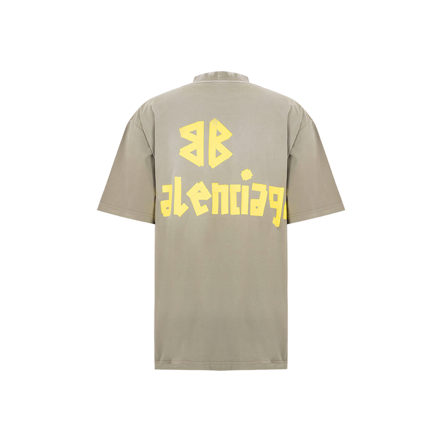 BALENCIAGA New Tape Type TR Medium Fit Tee Army Green (SS25)