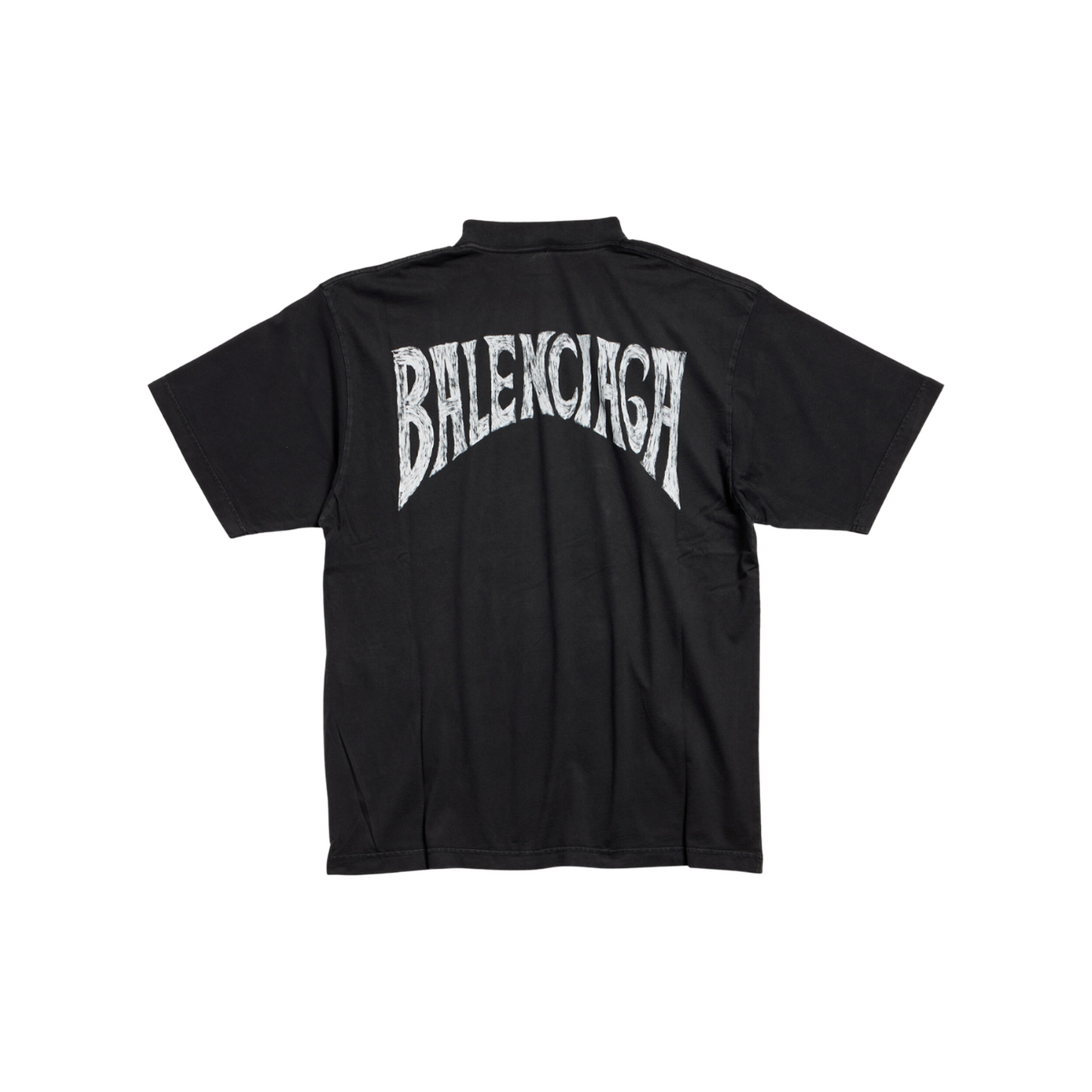 BALENCIAGA Paris Tropical Medium Fit Tee Black (SS25)