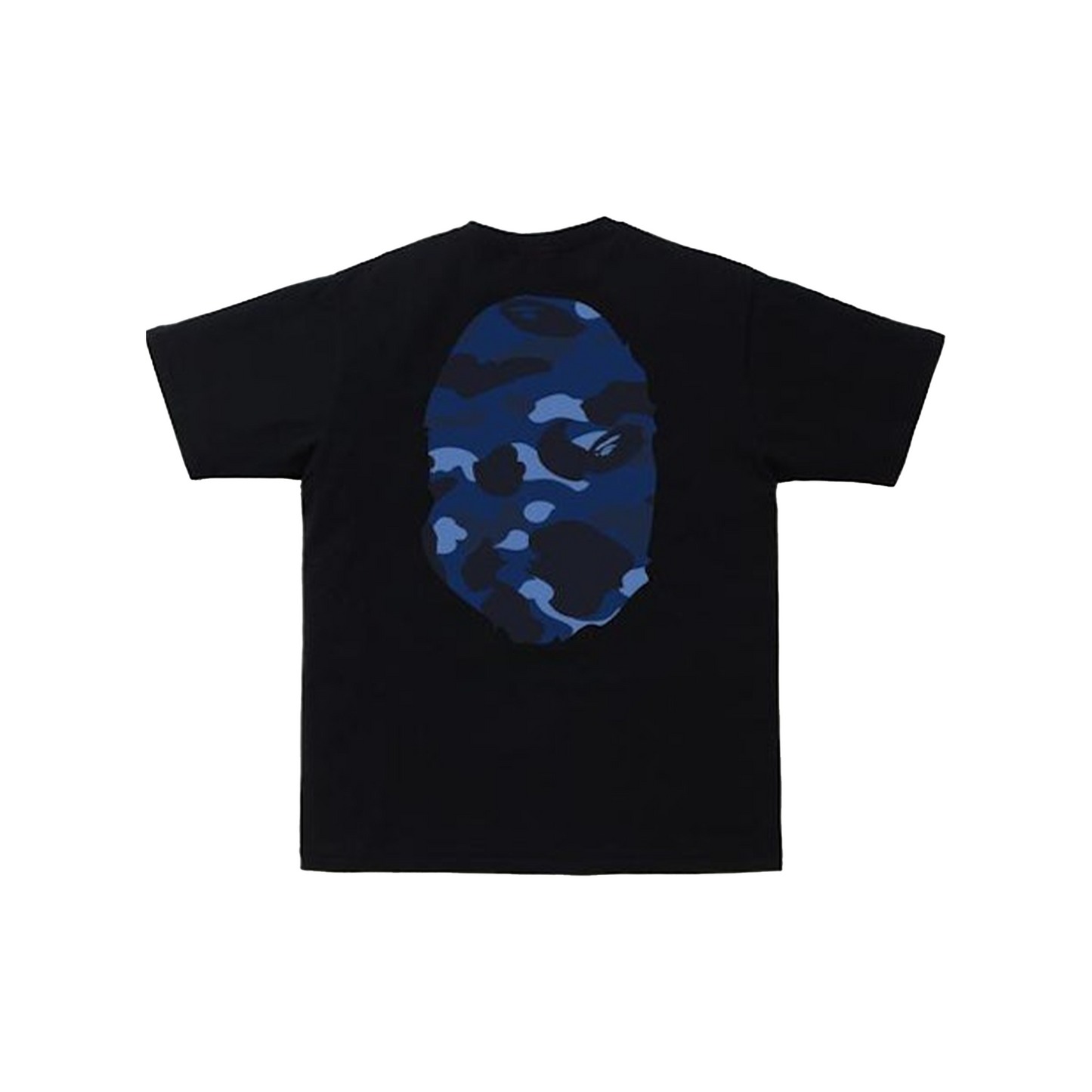 BAPE Colour Camo Big Ape Head Tee Black/Navy (SS23)