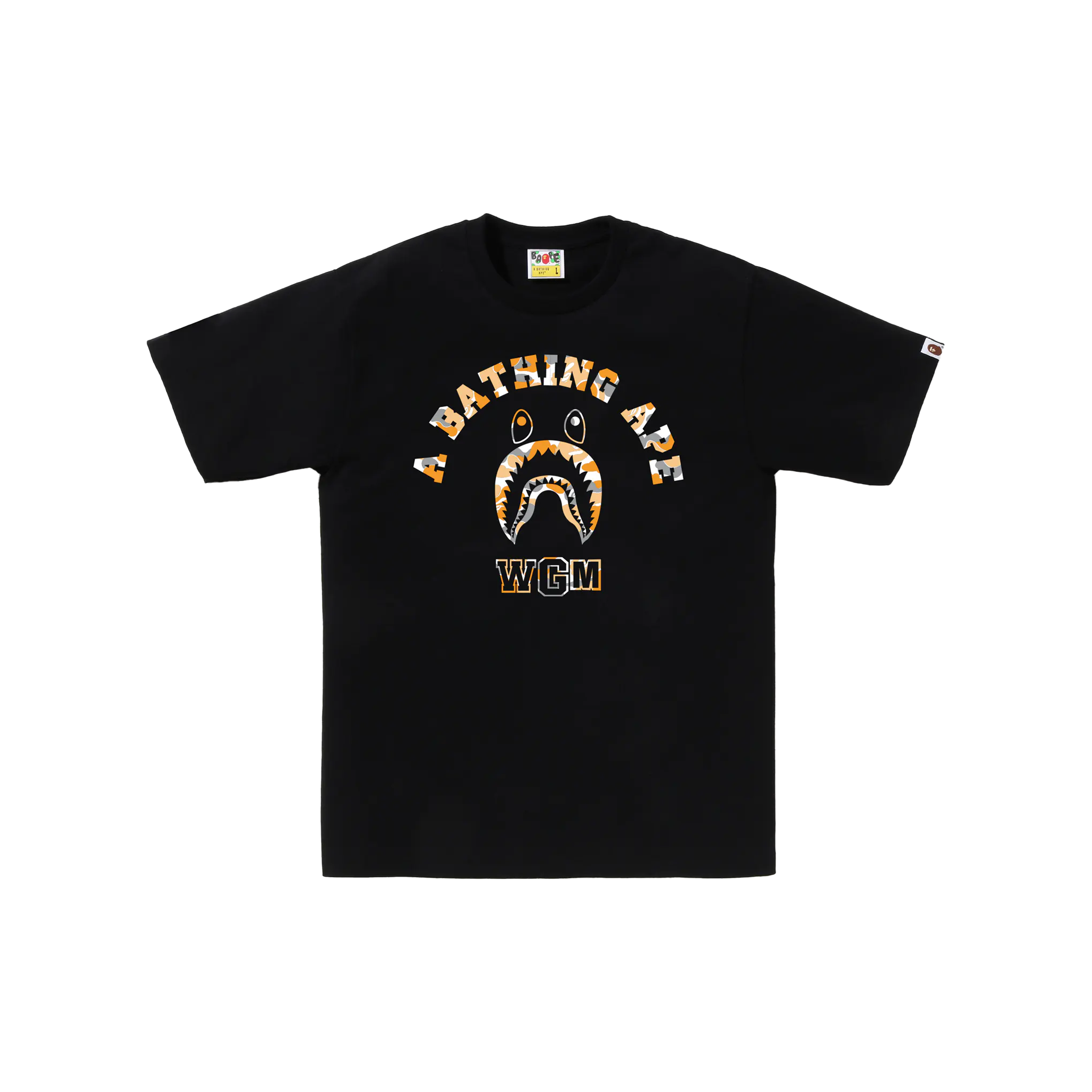 Bape shark tiger tee on sale