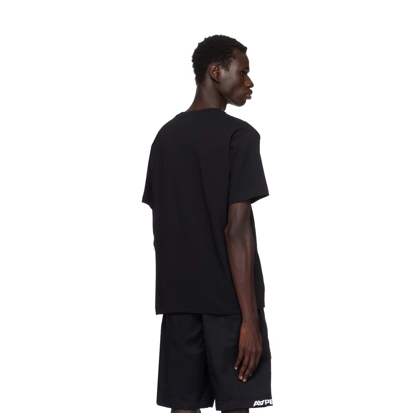 BAPE® ABC Sea Surface Camo College Tee Black (SS24)
