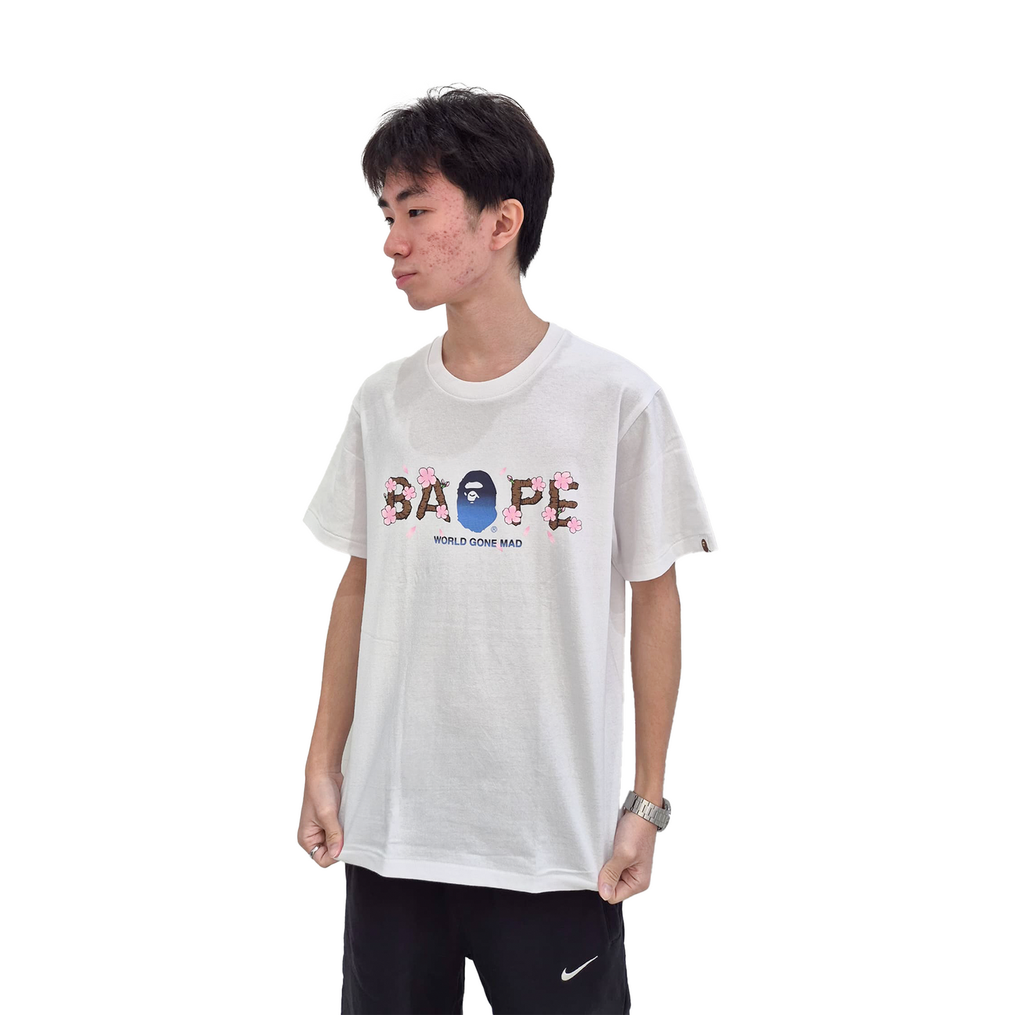 BAPE® Sakura Tee White (SS25)